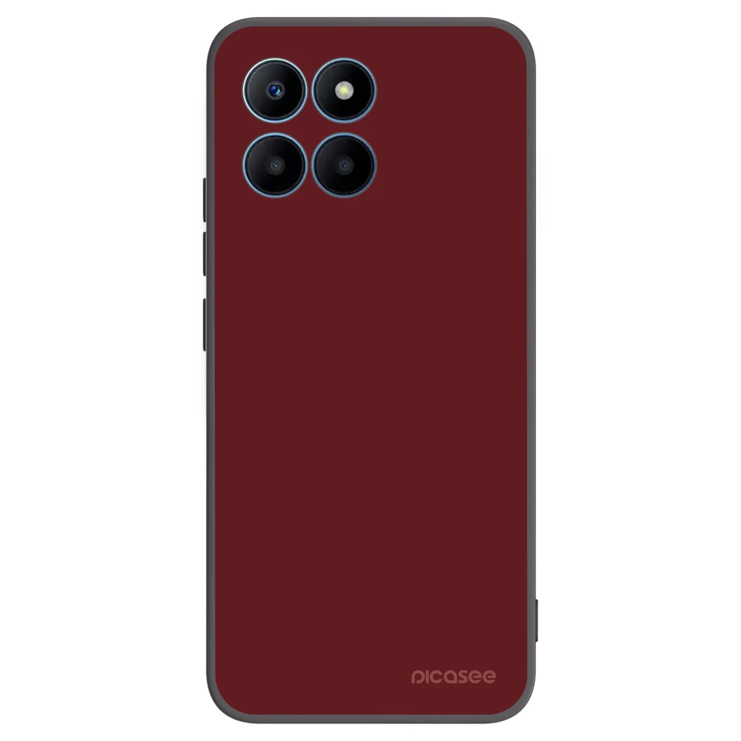 Picasee husă neagră din silicon pentru Honor 70 Lite - Red Bliss