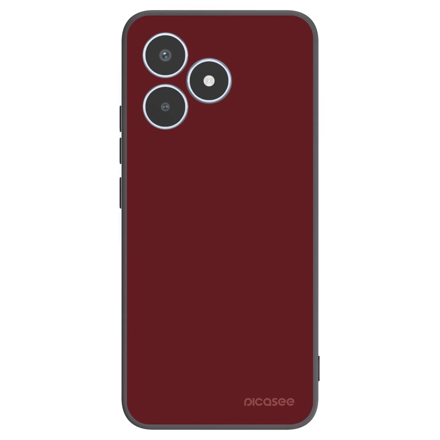 Picasee husă neagră din silicon pentru Realme C53 - Red Bliss