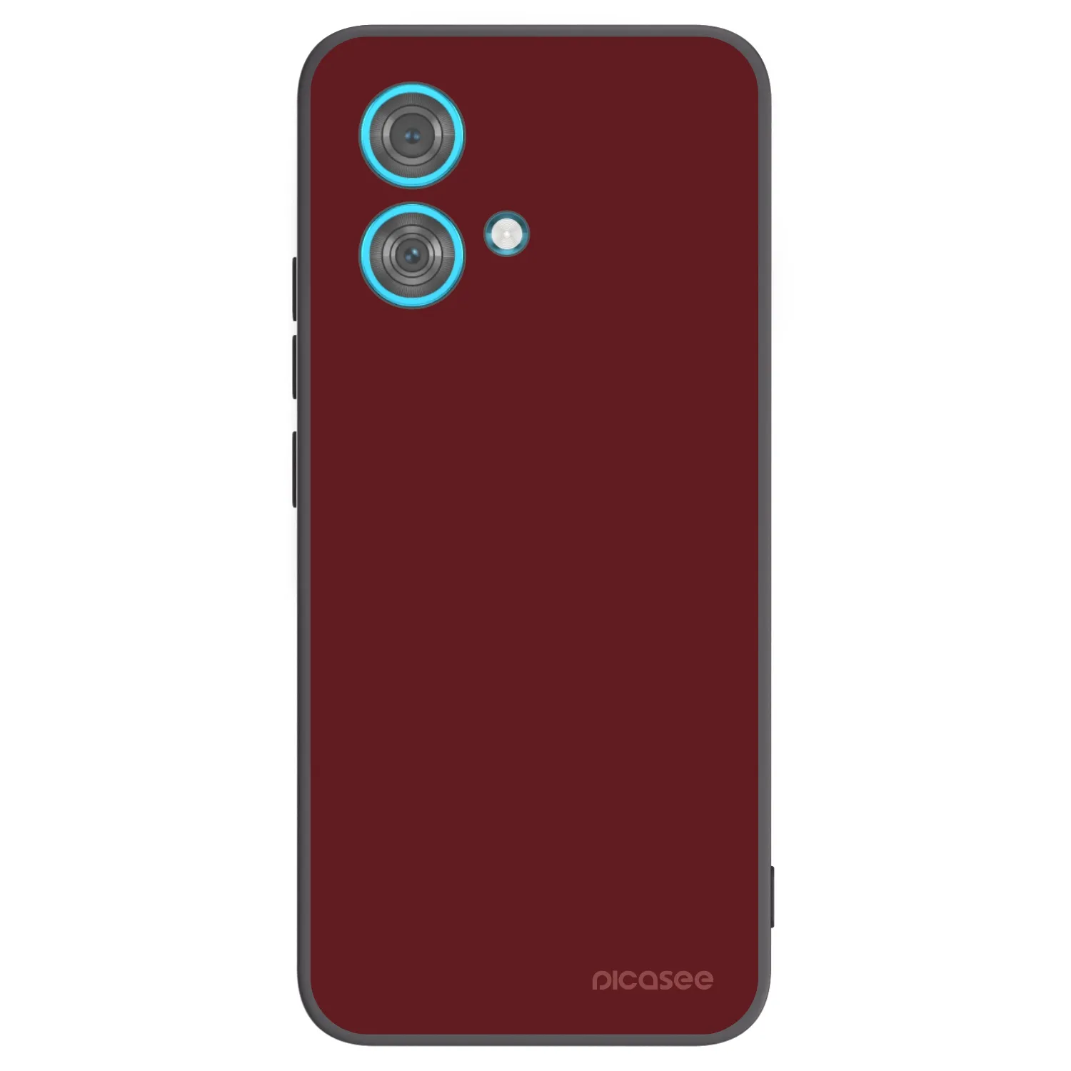 Picasee husă neagră din silicon pentru Motorola Edge 40 Neo - Red Bliss