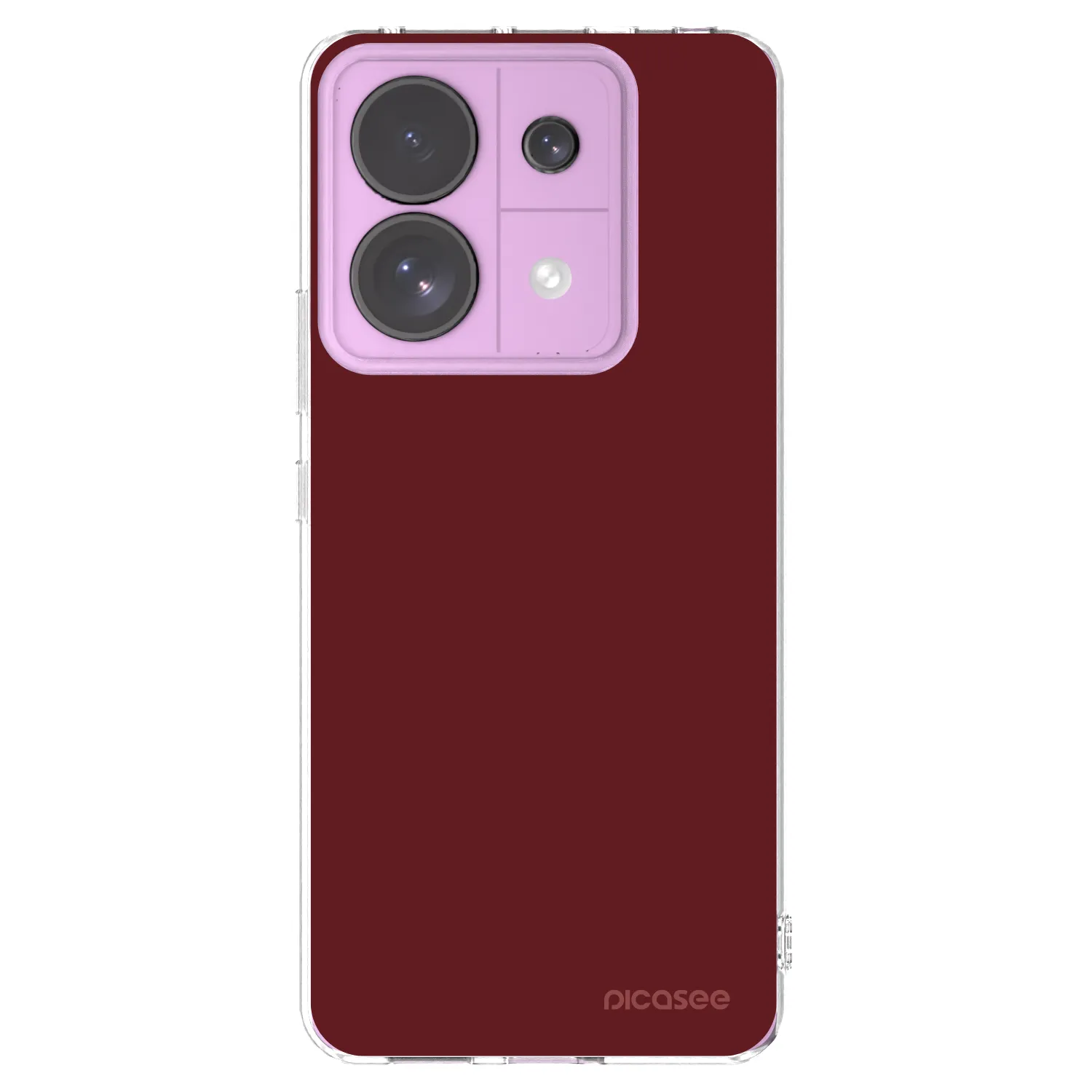 Picasee husă transparentă din silicon pentru Xiaomi Redmi Note 13 Pro 5G - Red Bliss