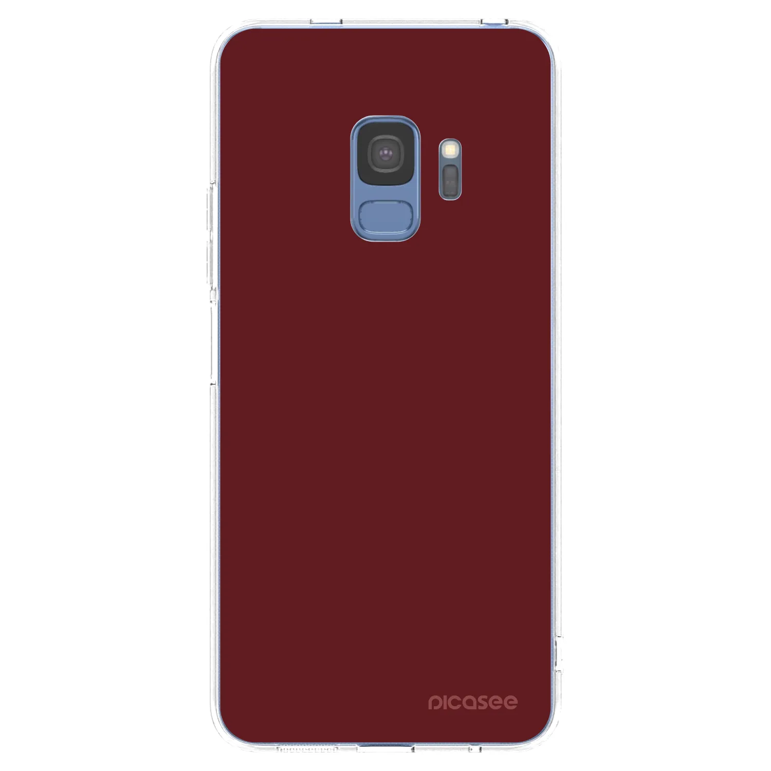 Picasee husă transparentă din silicon pentru Samsung Galaxy S9 G960F - Red Bliss