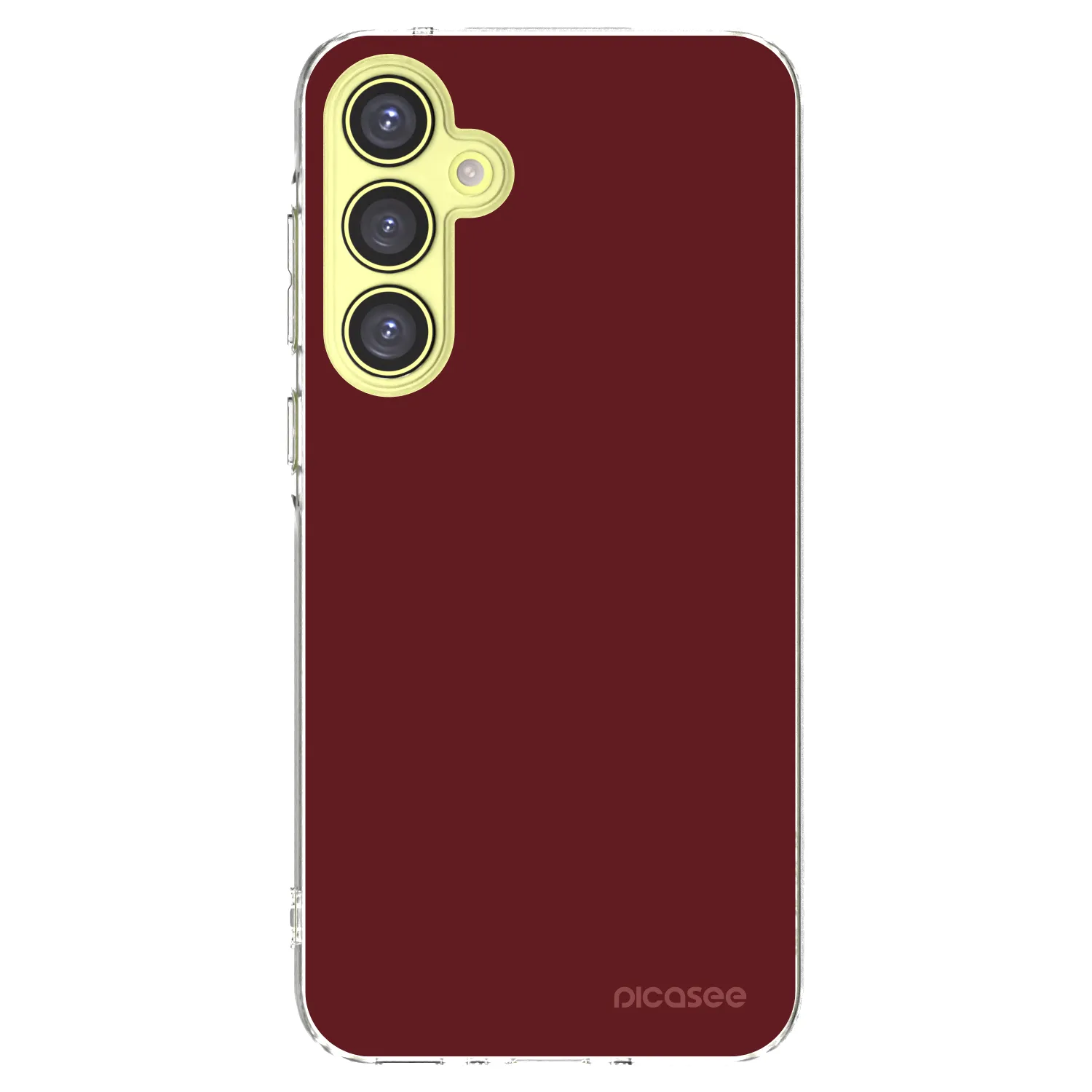 Picasee husă transparentă din silicon pentru Samsung Galaxy A35 5G A356B - Red Bliss