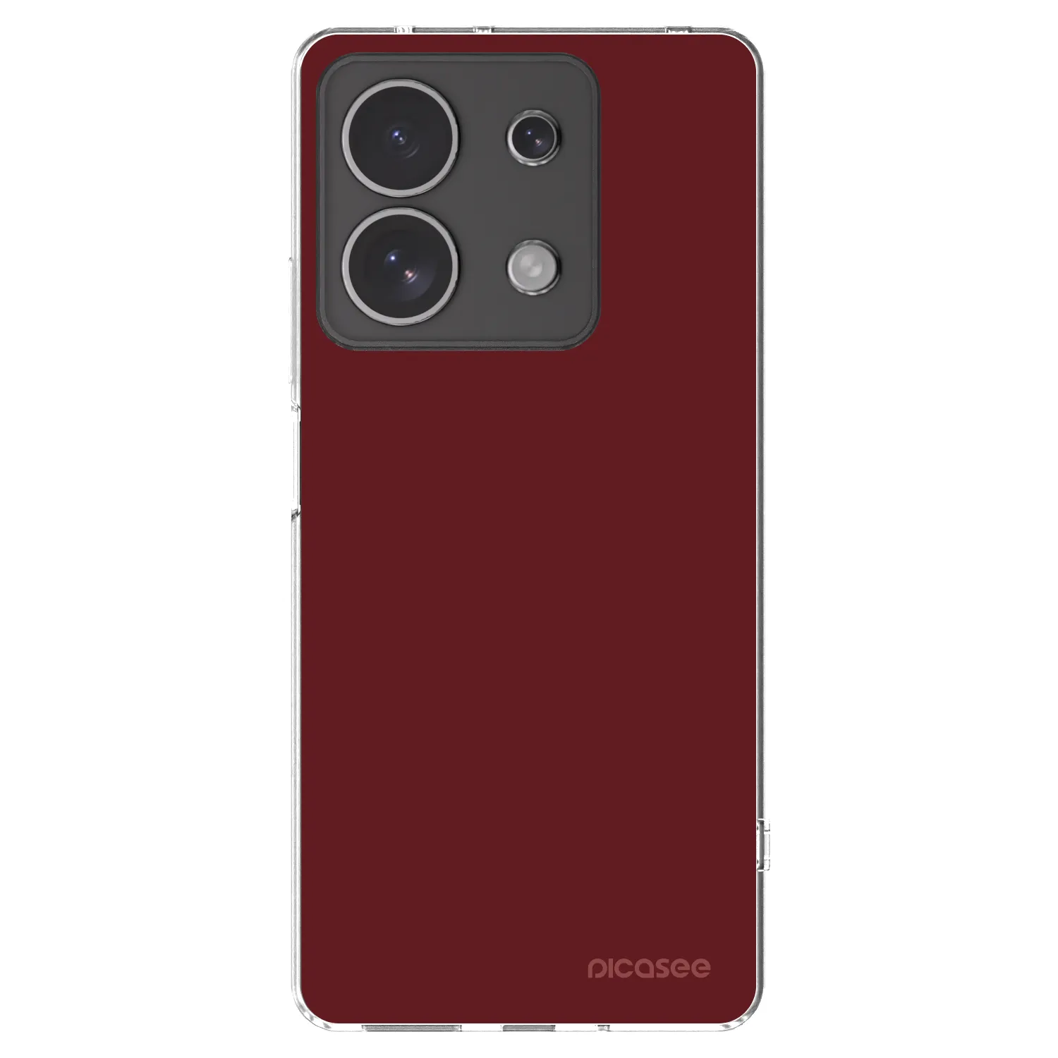 Picasee husă transparentă din silicon pentru Xiaomi Redmi Note 13 4G - Red Bliss