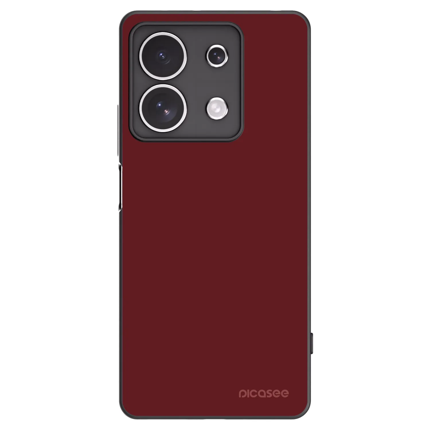 Picasee husă neagră din silicon pentru Xiaomi Redmi Note 13 4G - Red Bliss