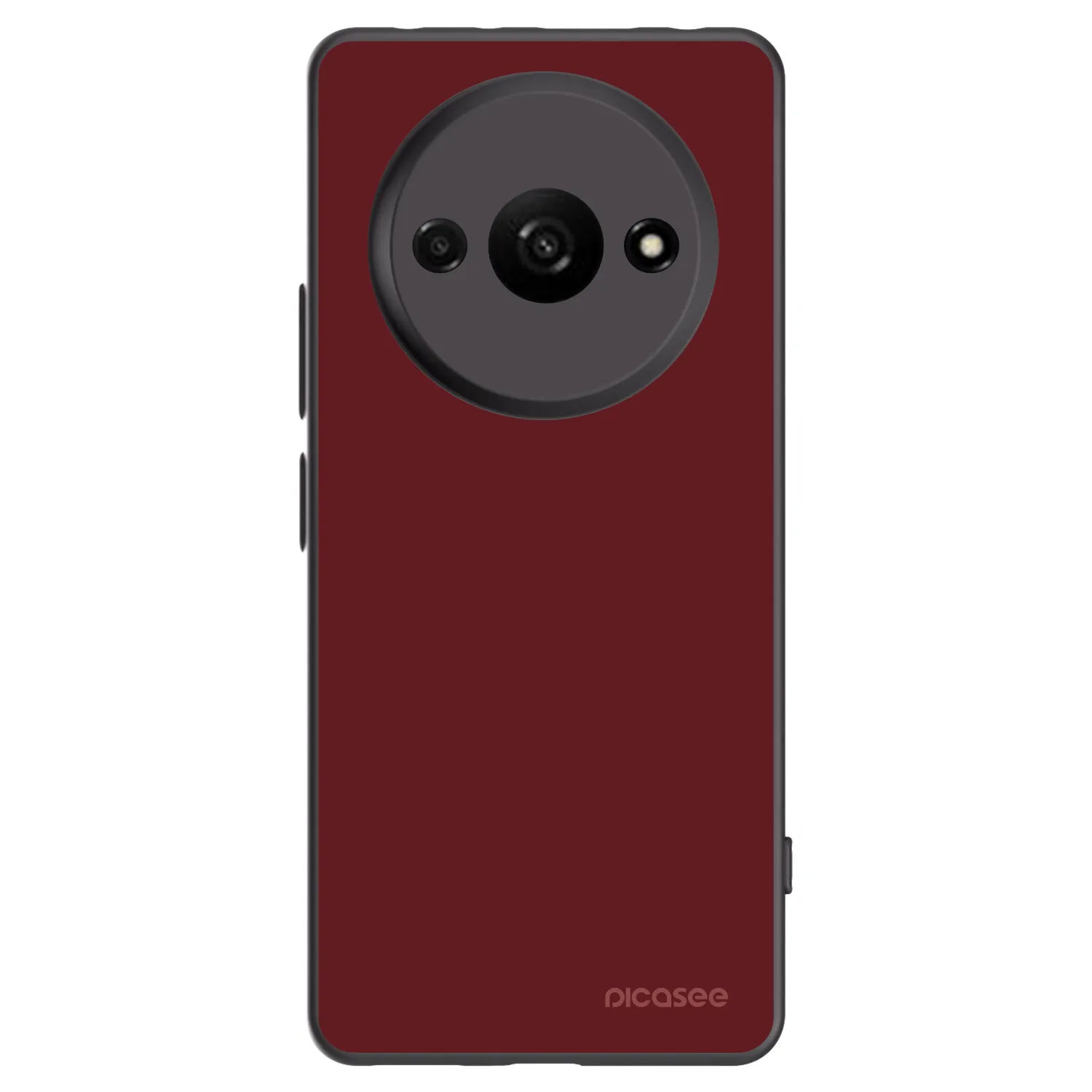 Picasee husă neagră din silicon pentru Xiaomi Redmi A3 - Red Bliss