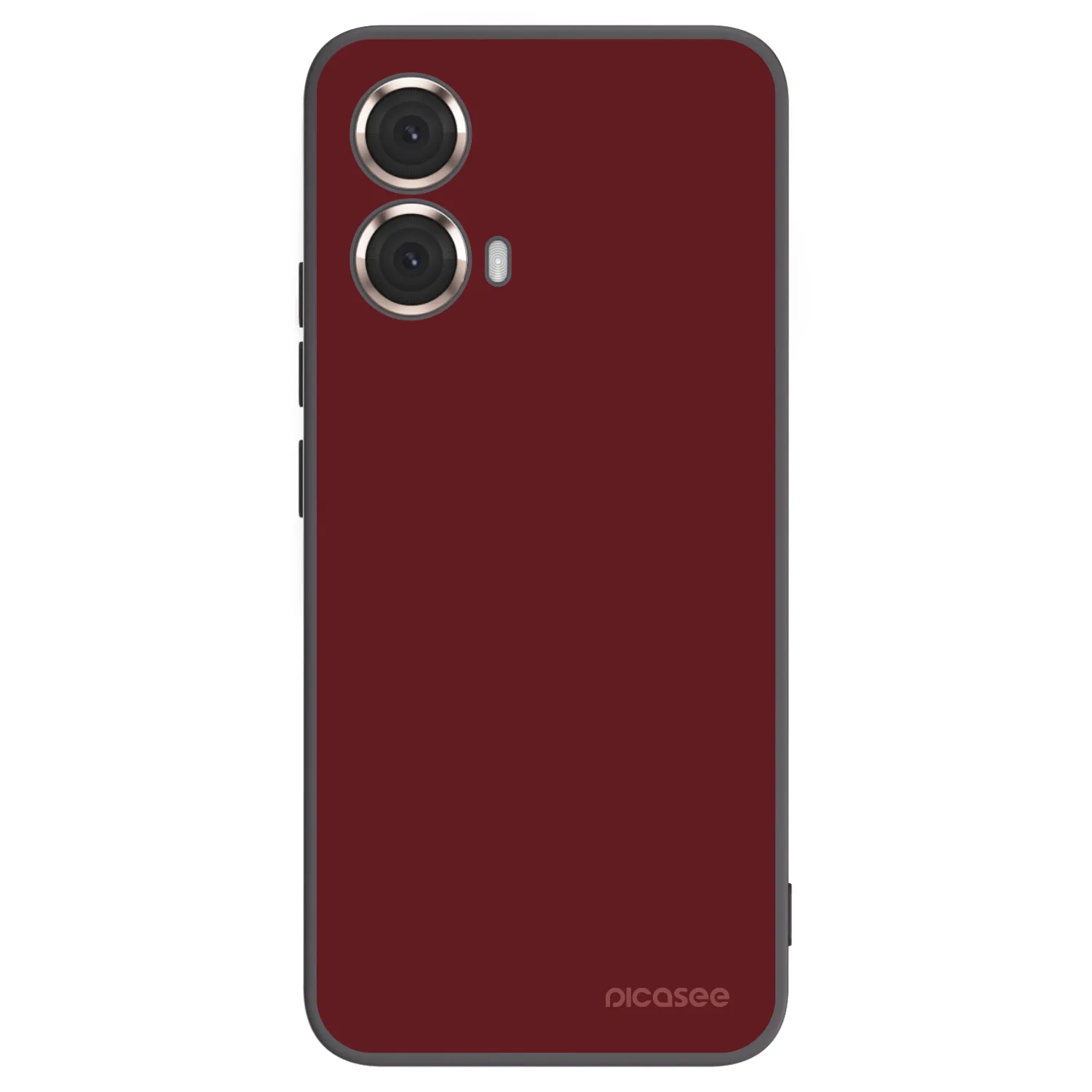 Picasee husă neagră din silicon pentru Motorola Moto G85 - Red Bliss