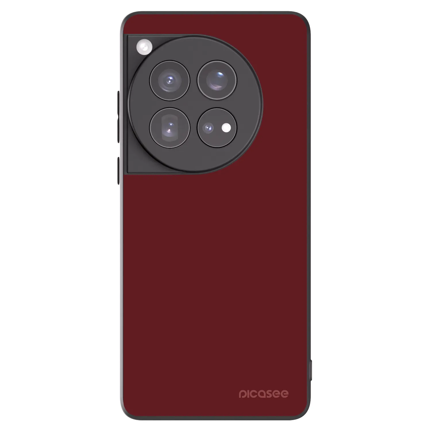 Picasee husă neagră din silicon pentru OnePlus 12 5G - Red Bliss