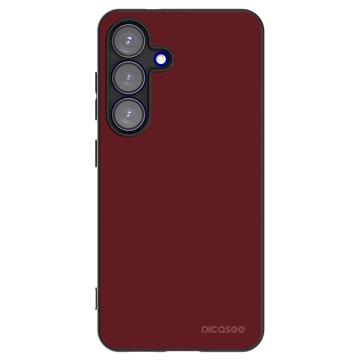 Picasee husă neagră din silicon pentru Samsung Galaxy S25 5G - Red Bliss