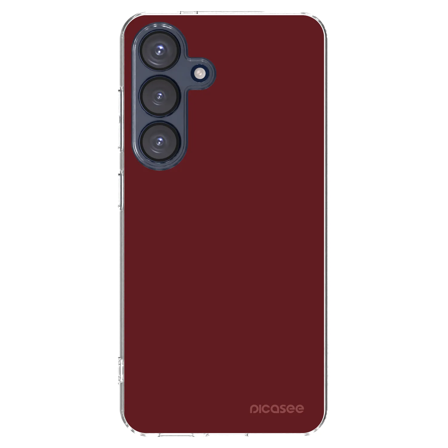 Picasee husă transparentă din silicon pentru Samsung Galaxy S25 5G - Red Bliss