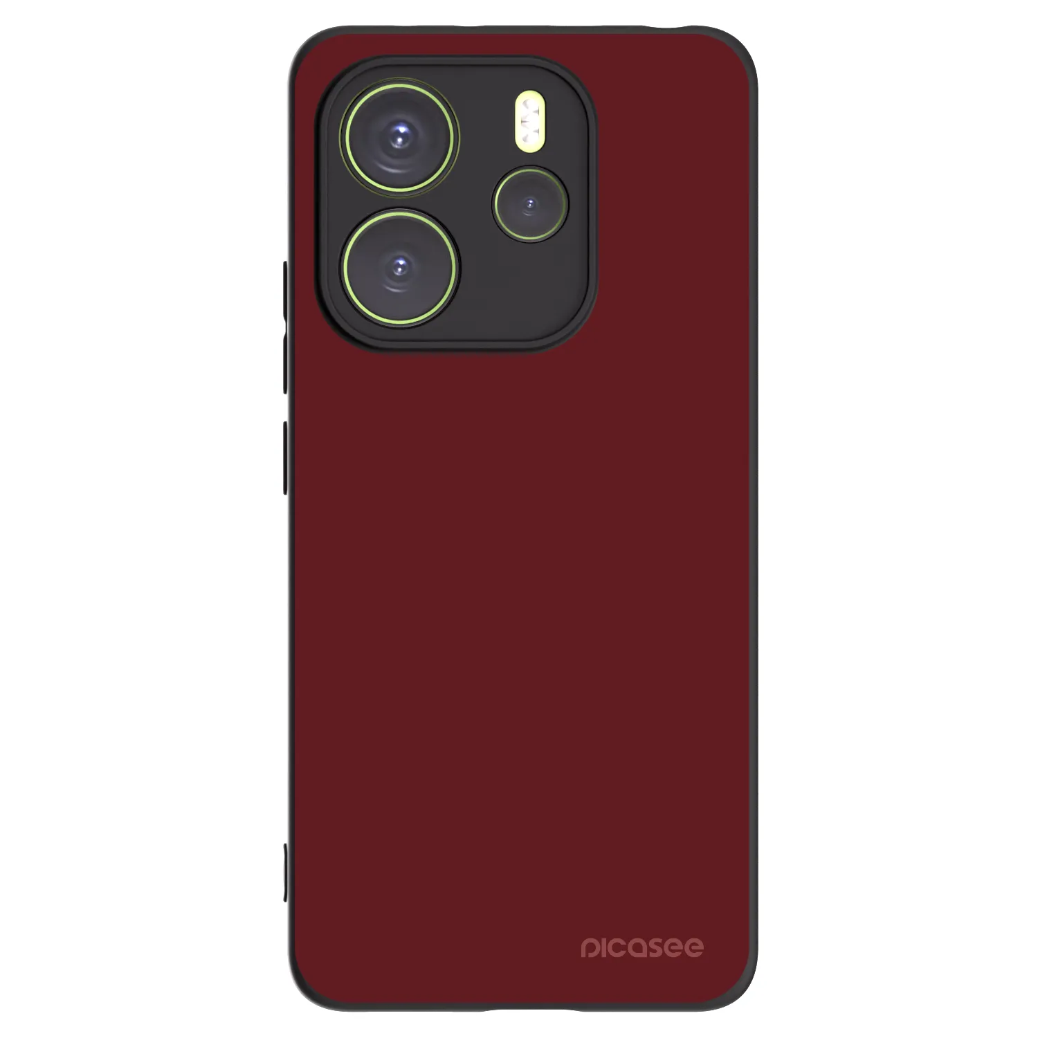 Picasee husă neagră din silicon pentru Xiaomi Redmi Note 14 4G - Red Bliss