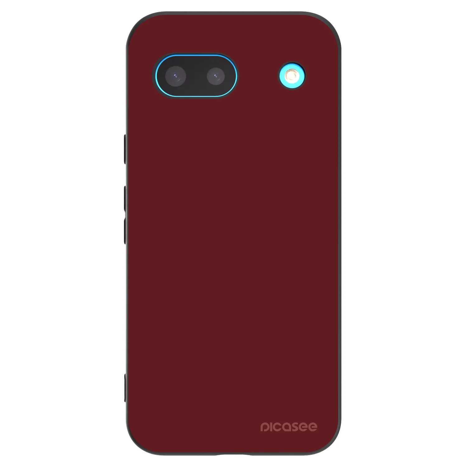 Picasee husă neagră din silicon pentru Google Pixel 8a - Red Bliss