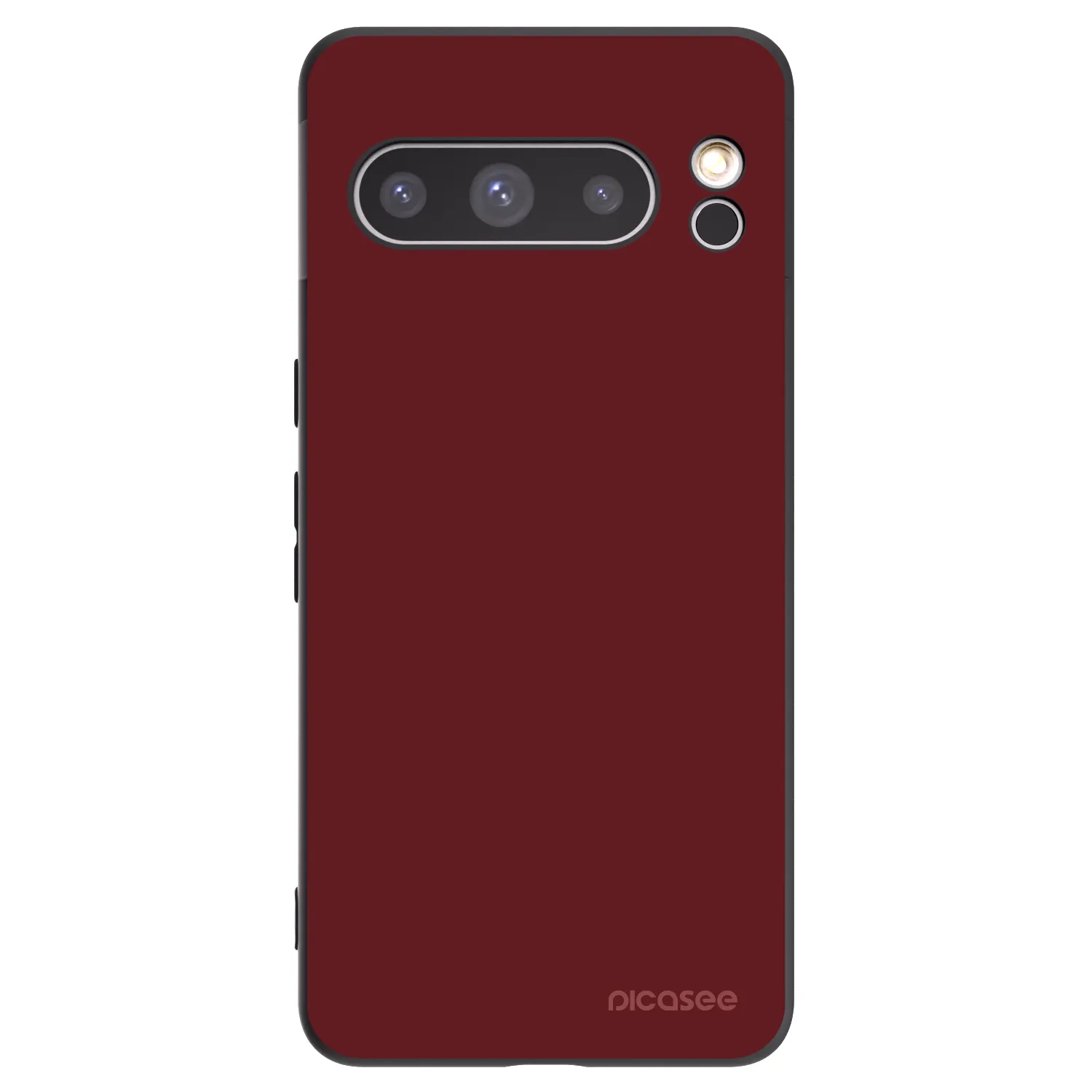 Picasee husă neagră din silicon pentru Google Pixel 8 Pro - Red Bliss