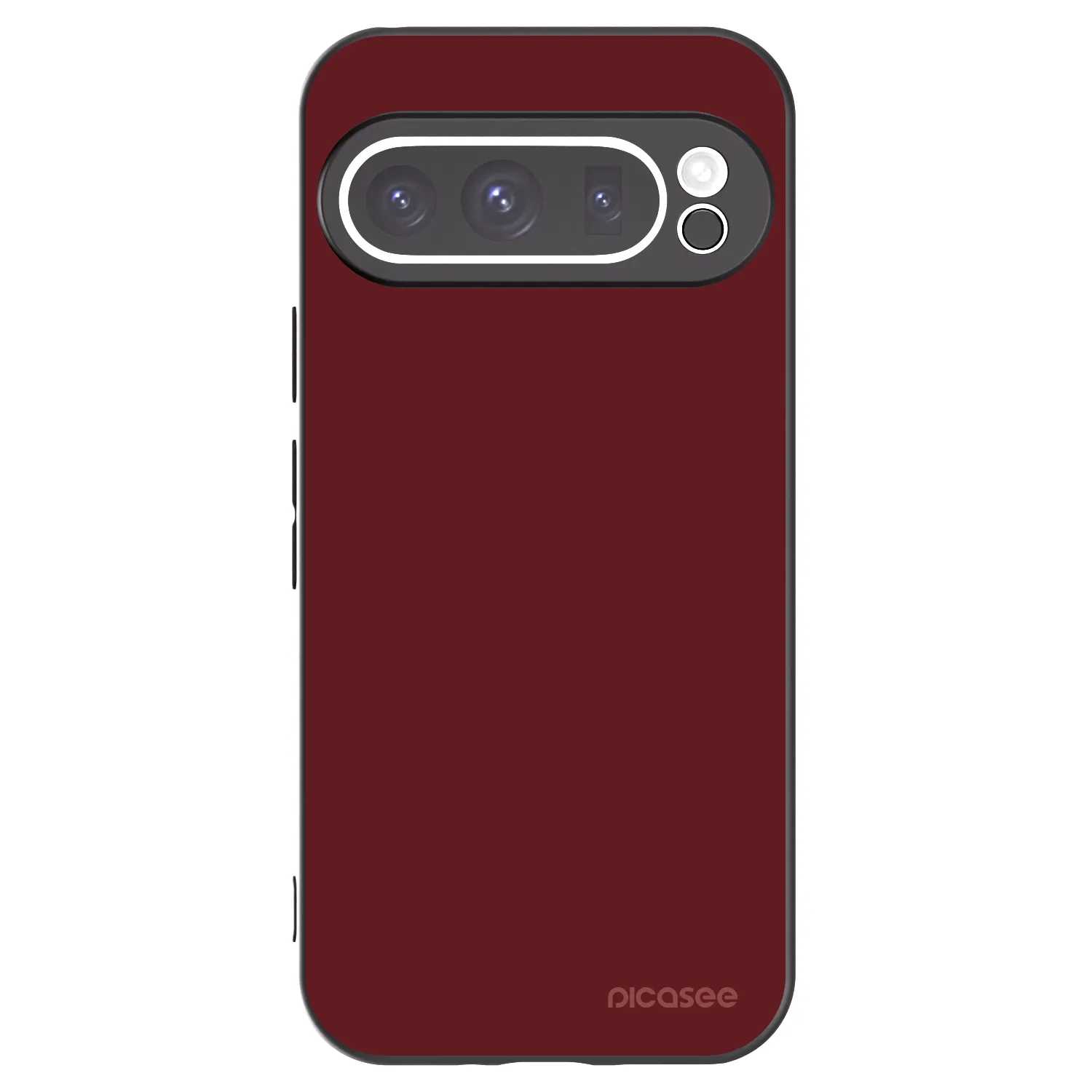 Picasee husă neagră din silicon pentru Google Pixel 9 Pro - Red Bliss