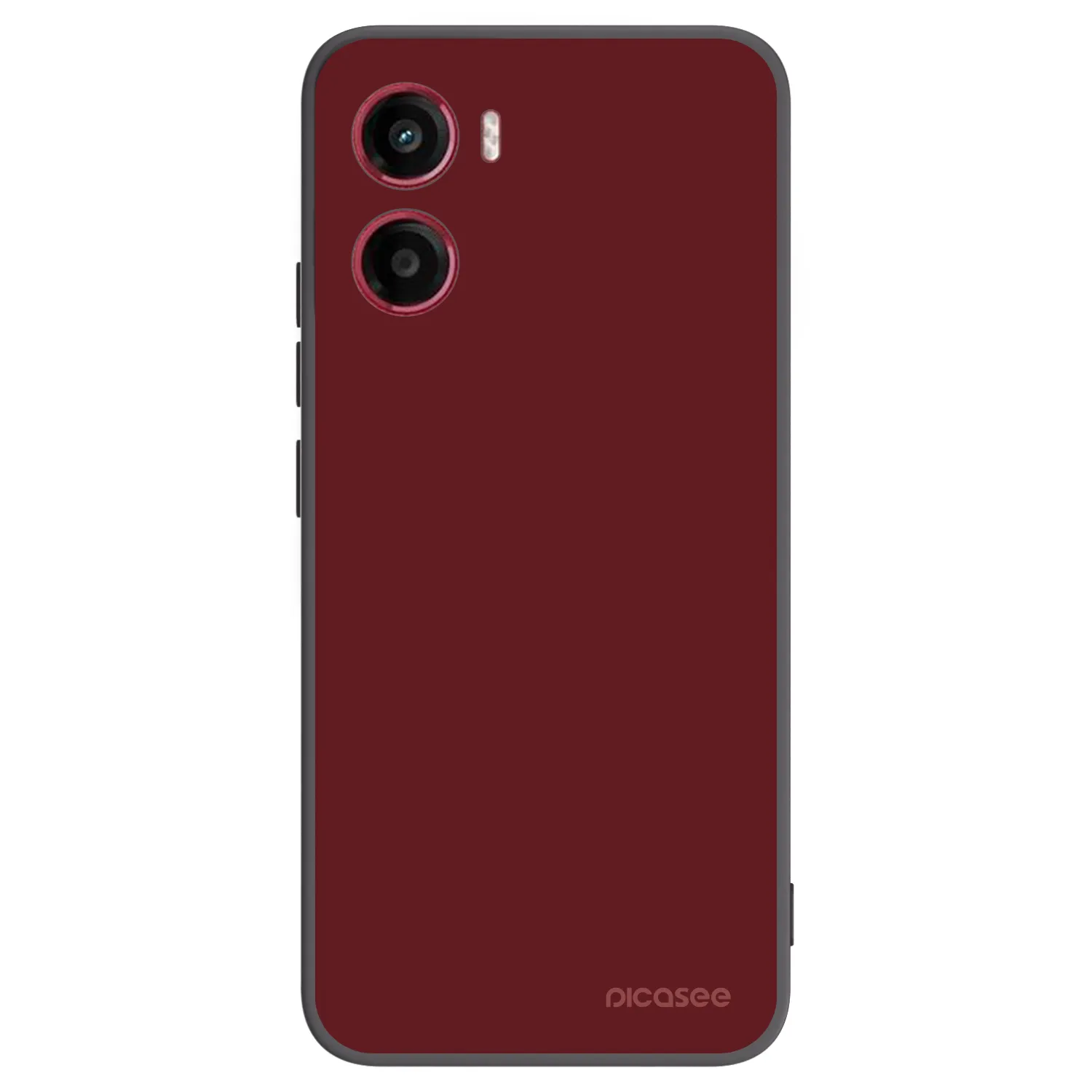 Picasee husă neagră din silicon pentru Motorola Moto G05 - Red Bliss