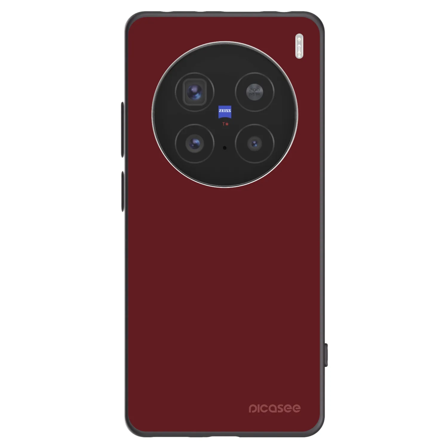 Picasee husă neagră din silicon pentru Vivo X200 Pro - Red Bliss