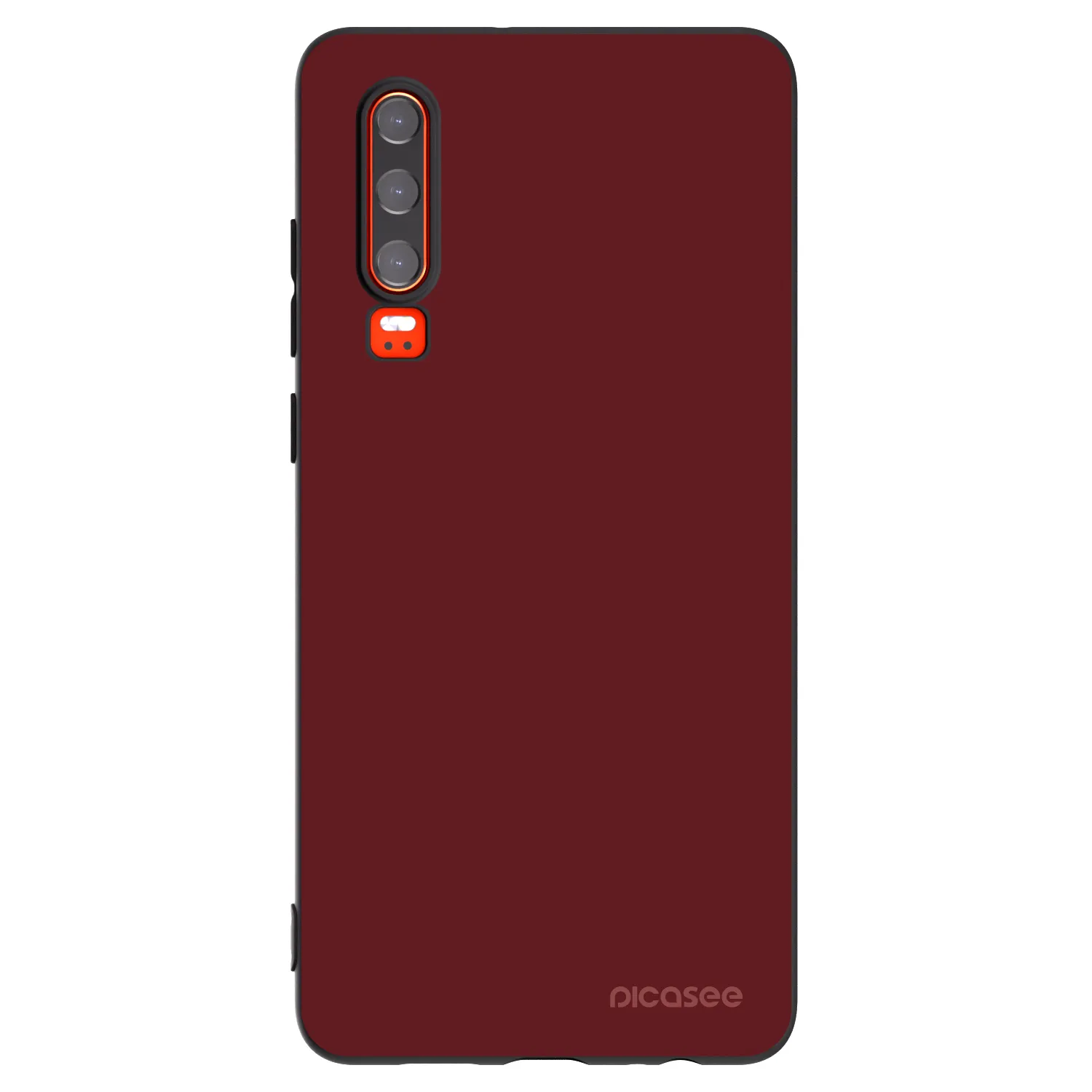 Picasee husă neagră din silicon pentru Huawei P30 - Red Bliss