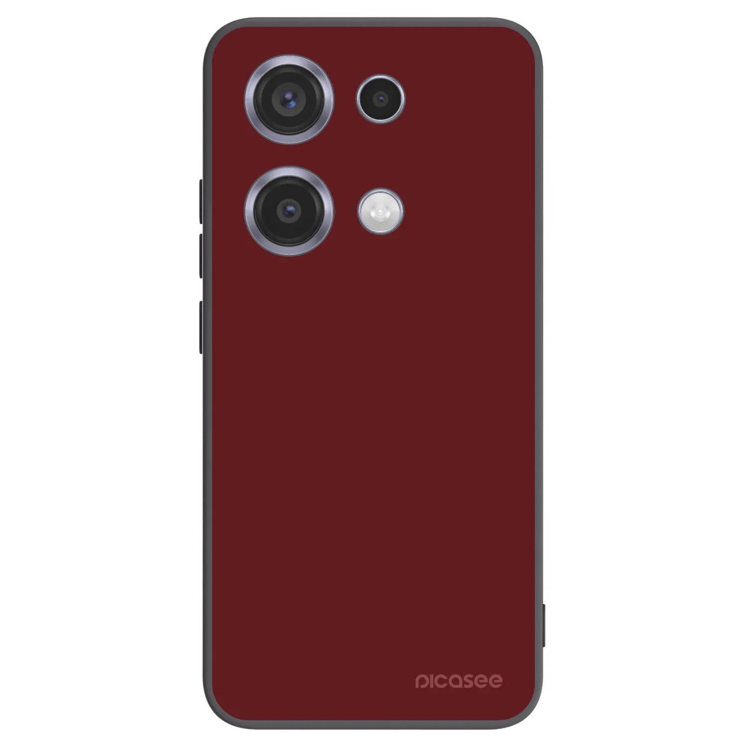 Picasee husă neagră din silicon pentru Xiaomi Redmi Note 14S - Red Bliss