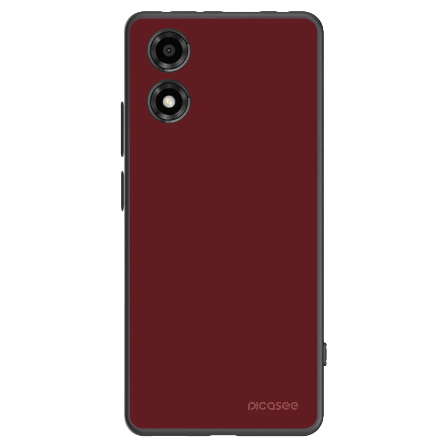 Picasee husă neagră din silicon pentru Motorola Moto E14 - Red Bliss