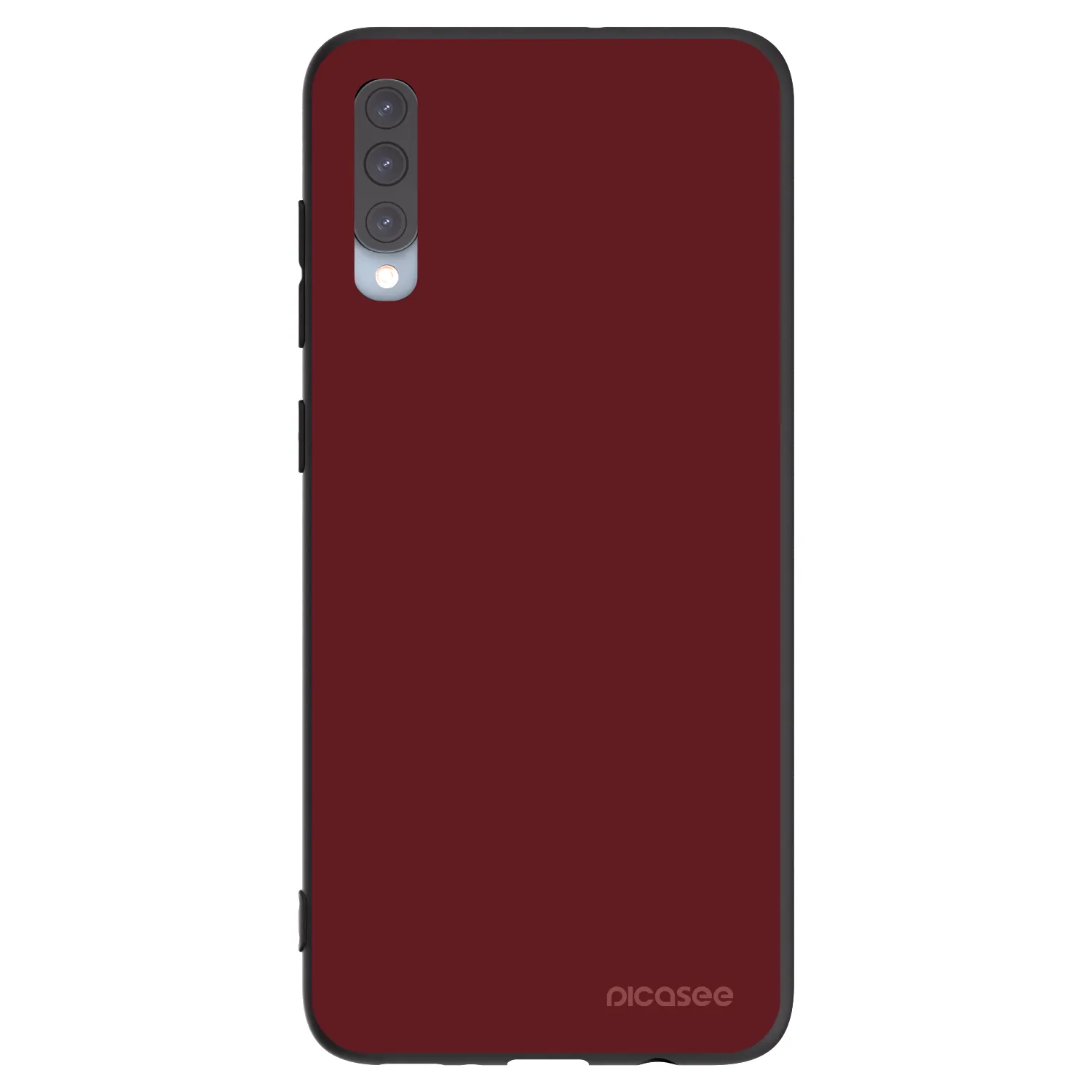 Picasee husă neagră din silicon pentru Samsung Galaxy A70 A705F - Red Bliss