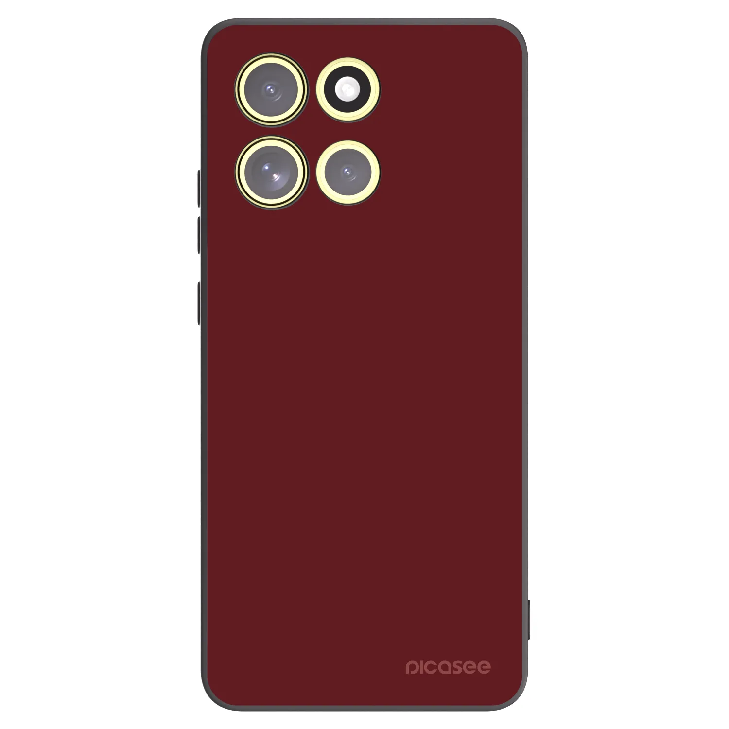 Picasee husă neagră din silicon pentru Motorola Moto G86 5G - Red Bliss