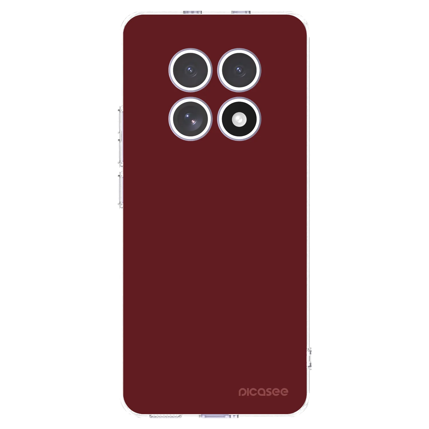 Picasee husă transparentă din silicon pentru Xiaomi Redmi Note 15 - Red Bliss