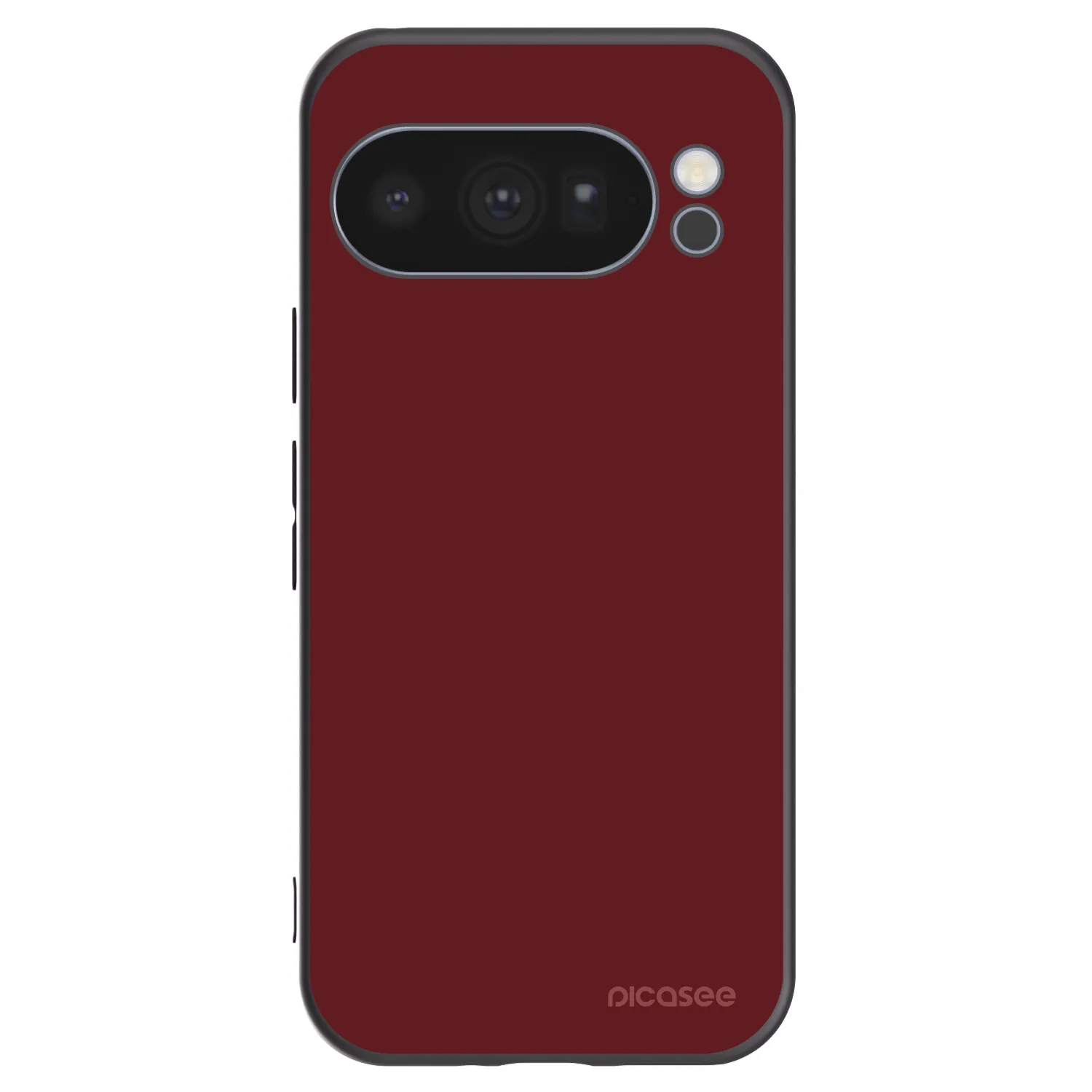 Picasee husă neagră din silicon pentru Google Pixel 10 Pro - Red Bliss