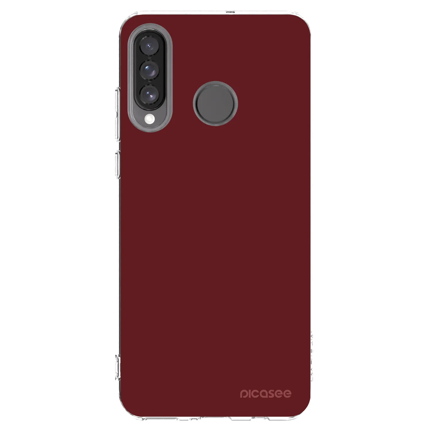 Picasee husă transparentă din silicon pentru Huawei P30 Lite - Red Bliss