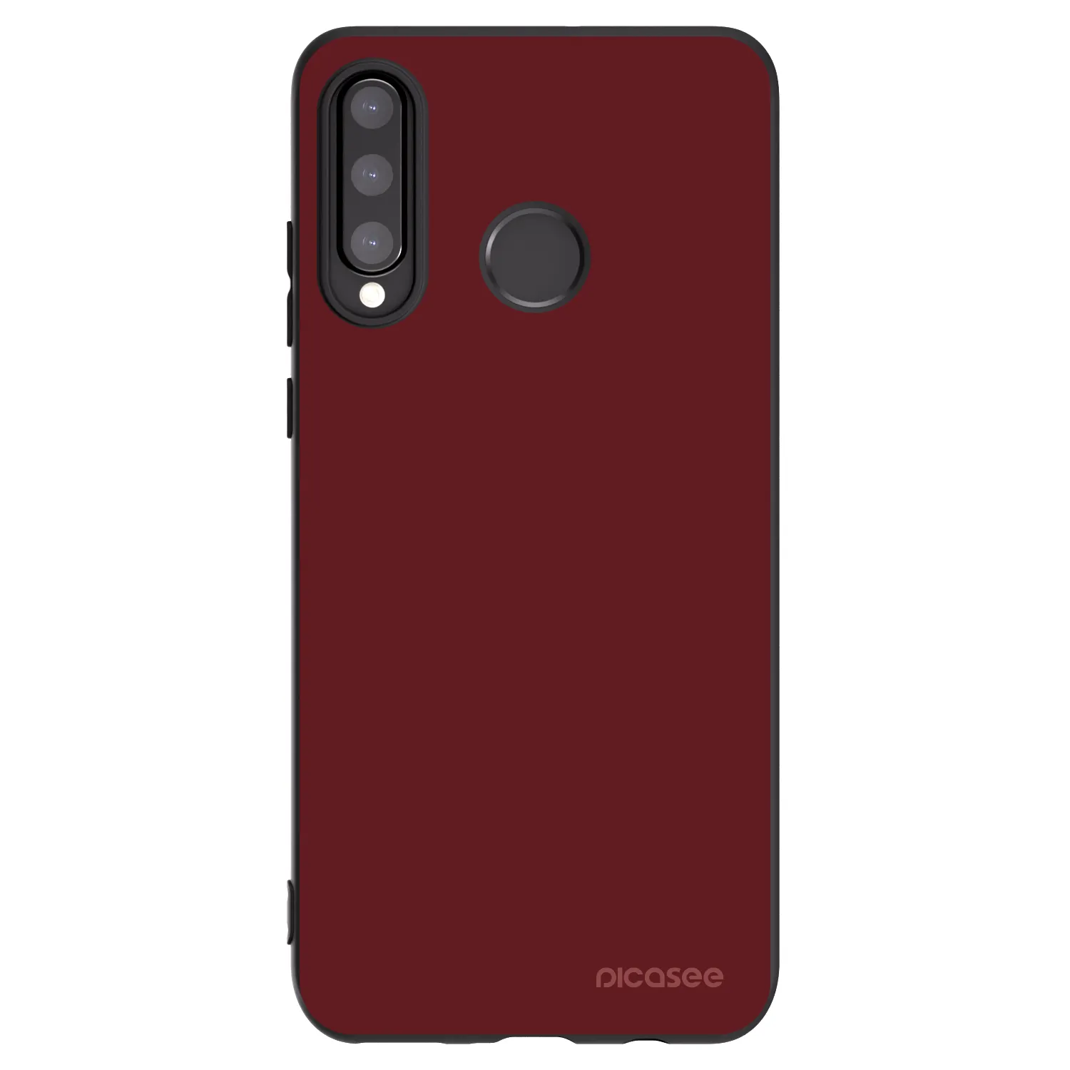 Picasee husă neagră din silicon pentru Huawei P30 Lite - Red Bliss