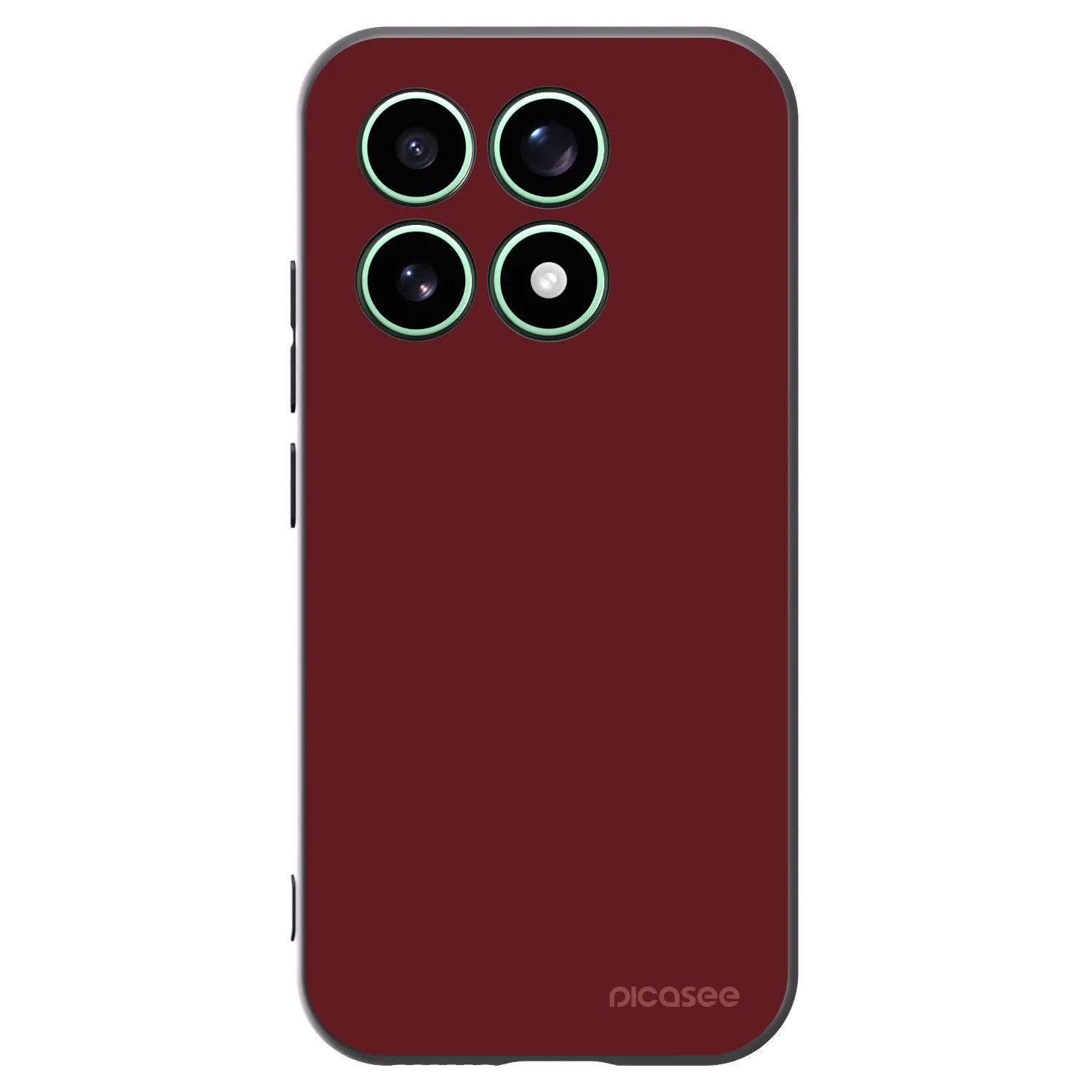 Picasee husă neagră din silicon pentru Xiaomi 17 - Red Bliss