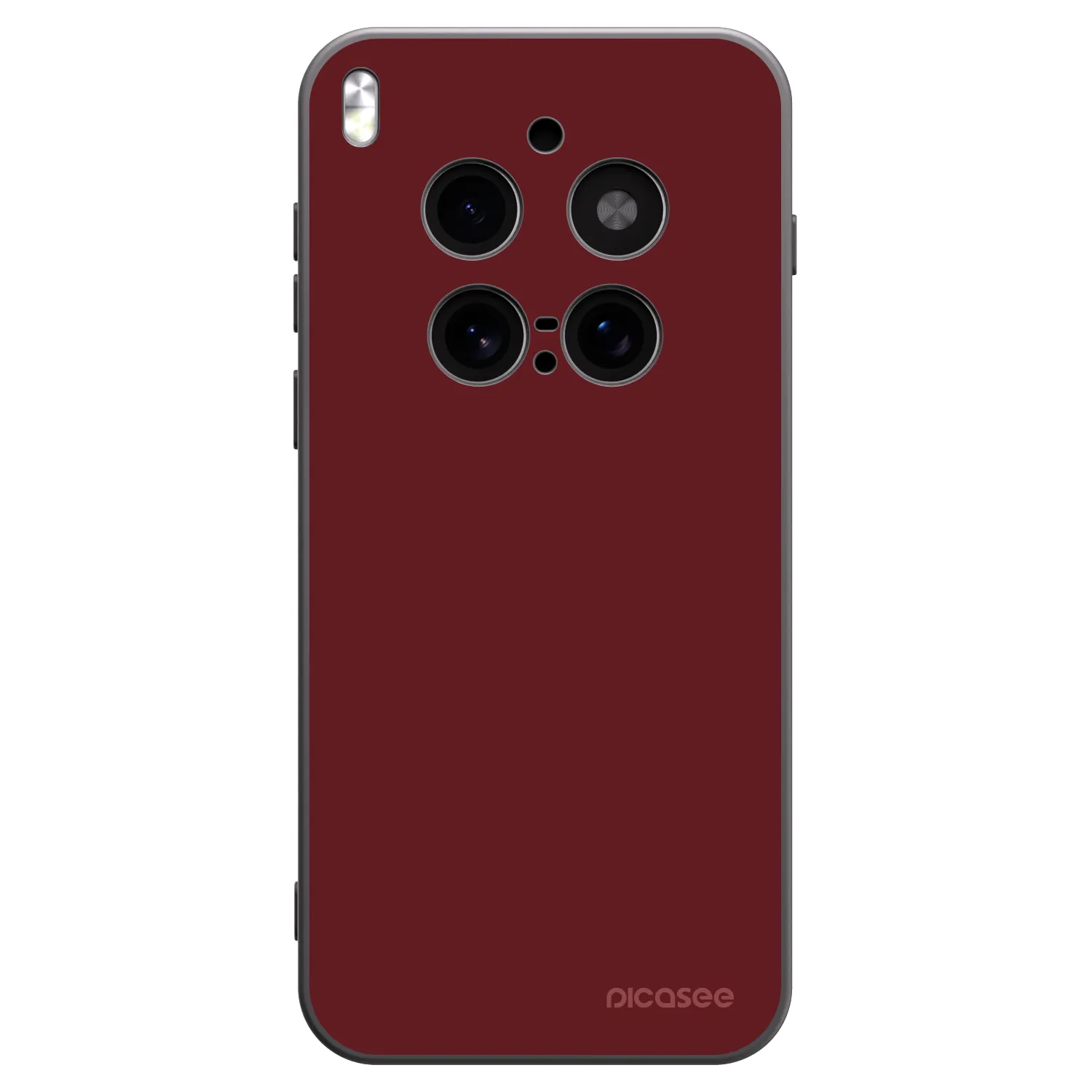 Picasee husă neagră din silicon pentru Vivo X300 Pro - Red Bliss