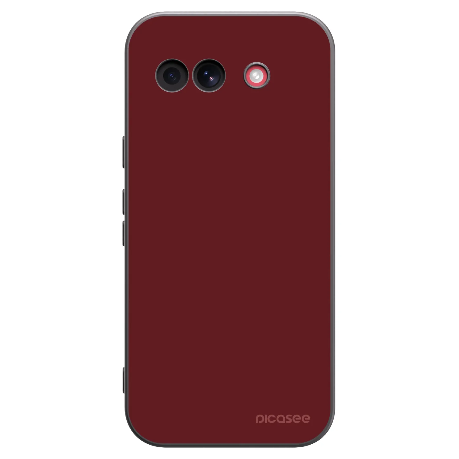 Picasee husă neagră din silicon pentru Google Pixel 10a - Red Bliss