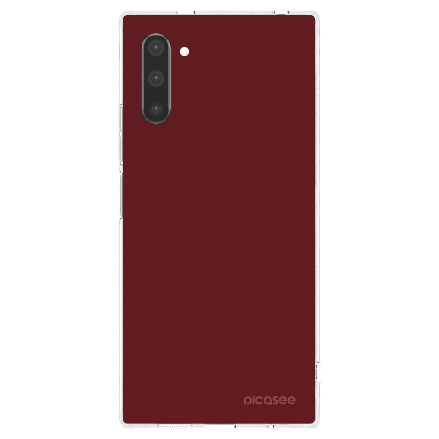 Picasee husă transparentă din silicon pentru Samsung Galaxy Note 10 N970F - Red Bliss