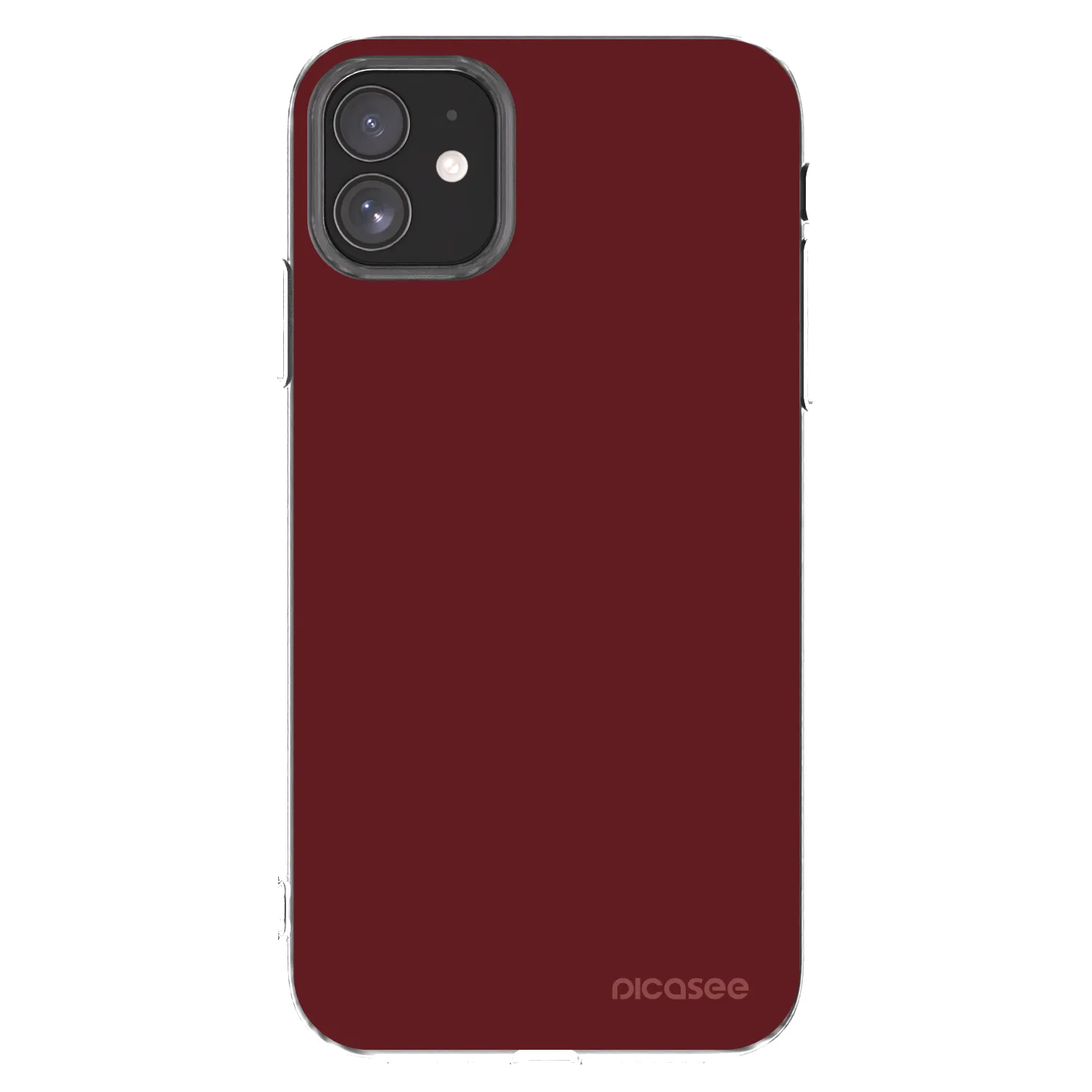 Picasee husă transparentă din silicon pentru Apple iPhone 11 - Red Bliss