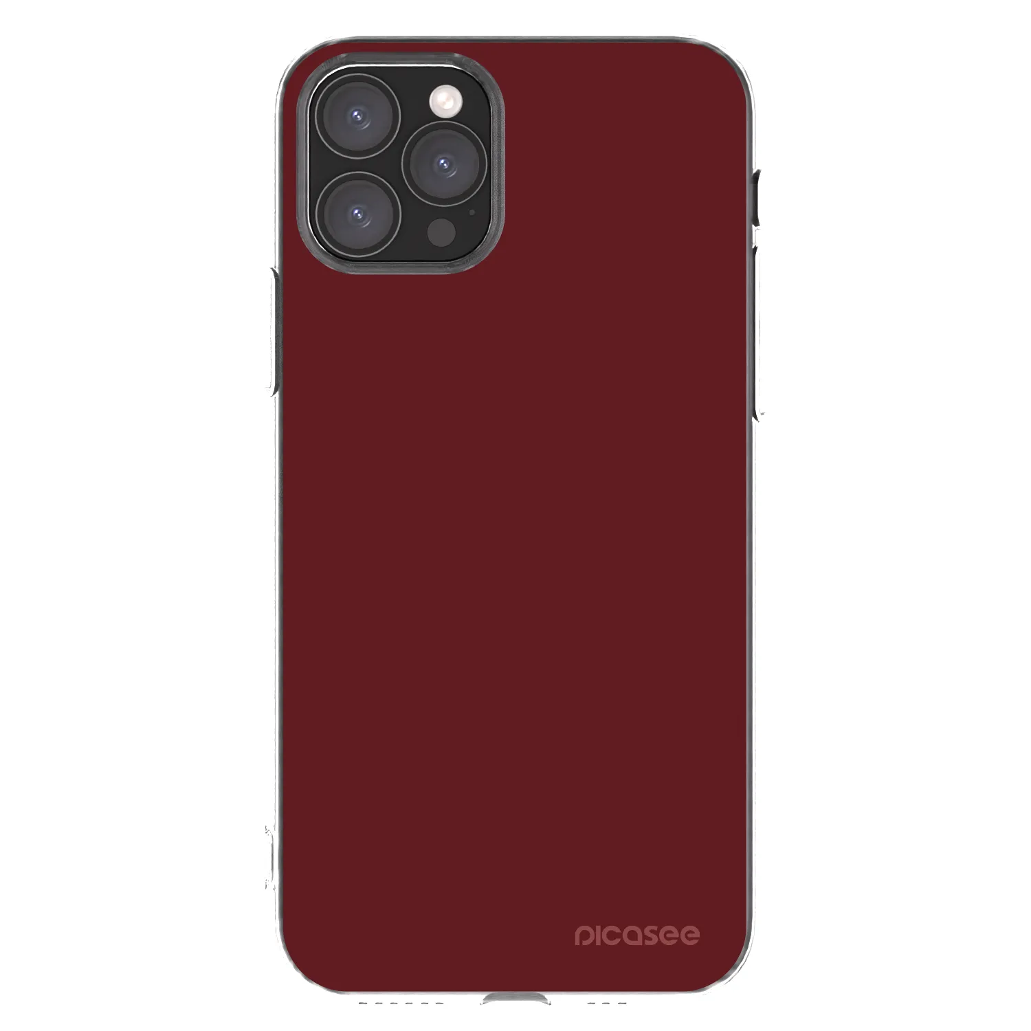 Picasee husă transparentă din silicon pentru Apple iPhone 11 Pro - Red Bliss