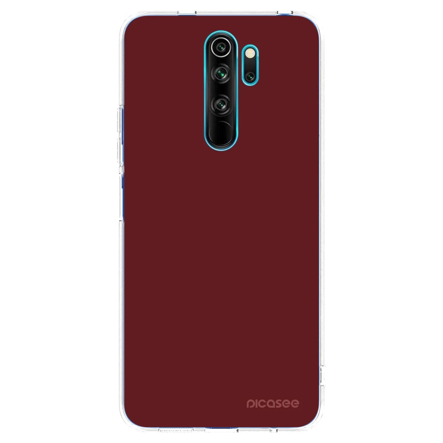Picasee husă transparentă din silicon pentru Xiaomi Redmi Note 8 Pro - Red Bliss
