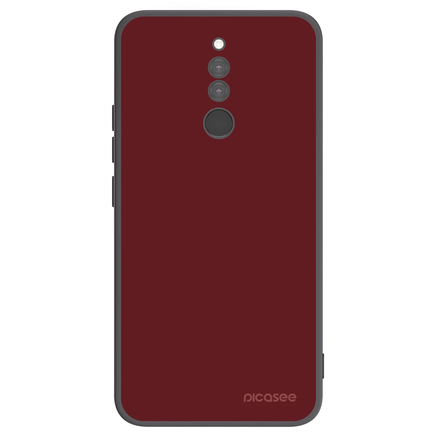Picasee husă neagră din silicon pentru Xiaomi Redmi 8 - Red Bliss