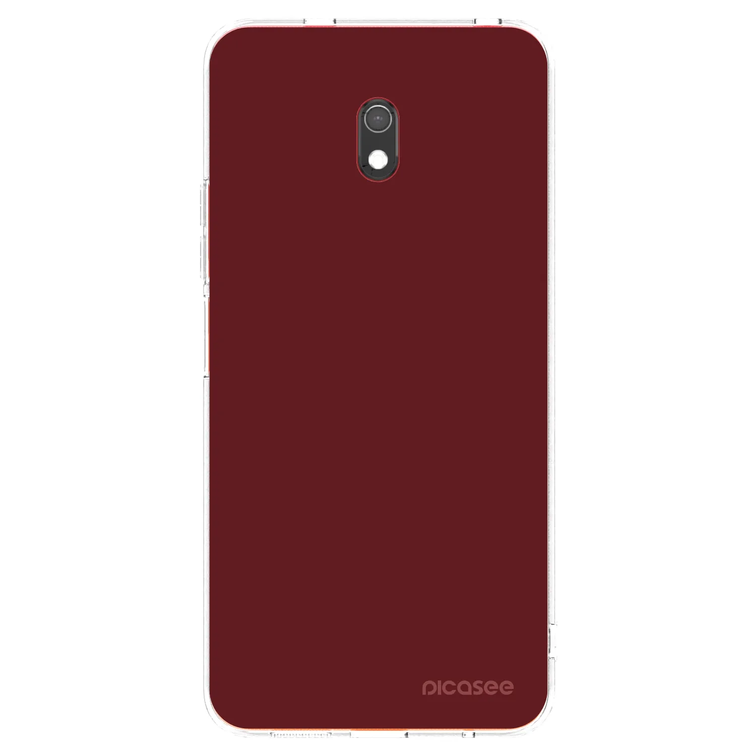 Picasee husă transparentă din silicon pentru Xiaomi Redmi 8A - Red Bliss