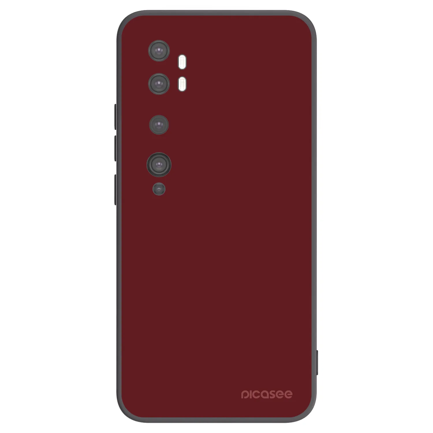Picasee husă neagră din silicon pentru Xiaomi Mi Note 10 (Pro) - Red Bliss