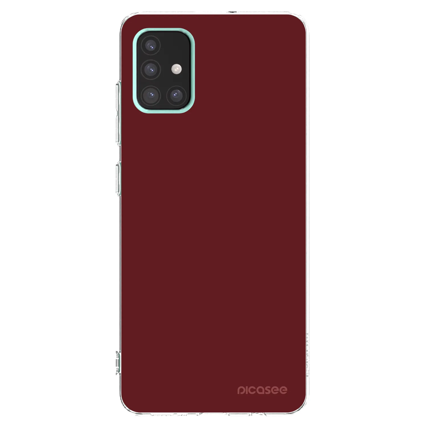Picasee husă transparentă din silicon pentru Samsung Galaxy A51 A515F - Red Bliss