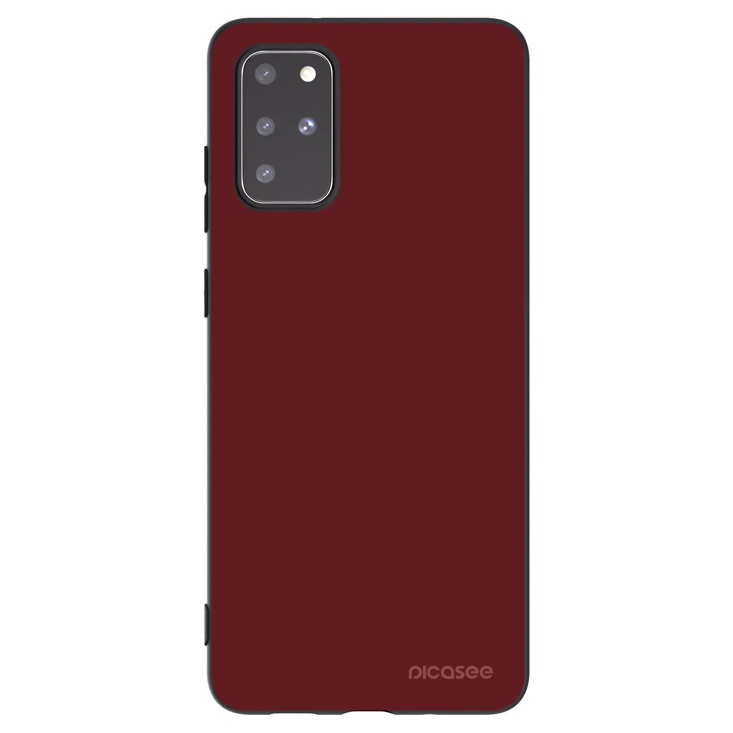 Picasee husă neagră din silicon pentru Samsung Galaxy S20+ G985F - Red Bliss