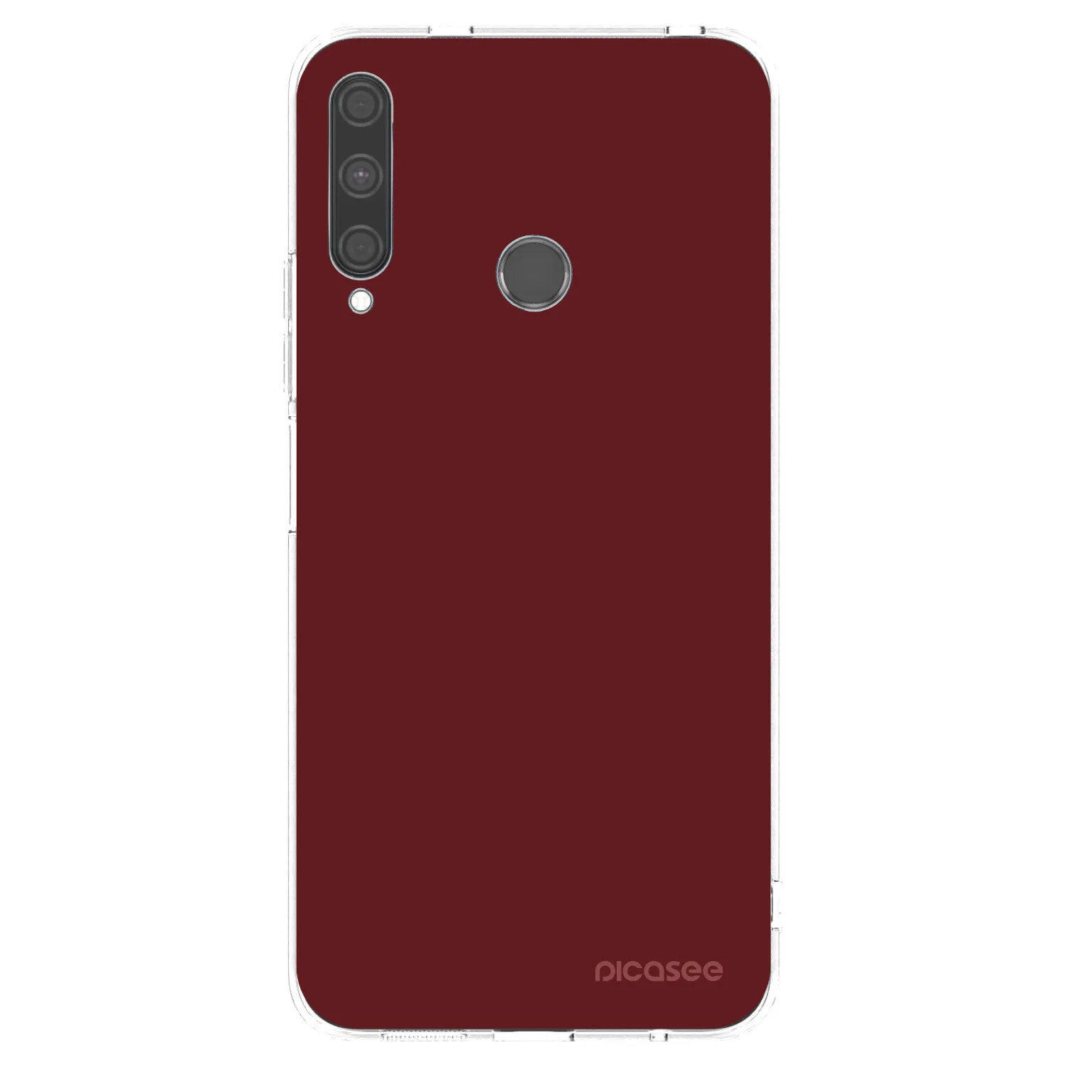 Picasee husă transparentă din silicon pentru Huawei P40 Lite E - Red Bliss