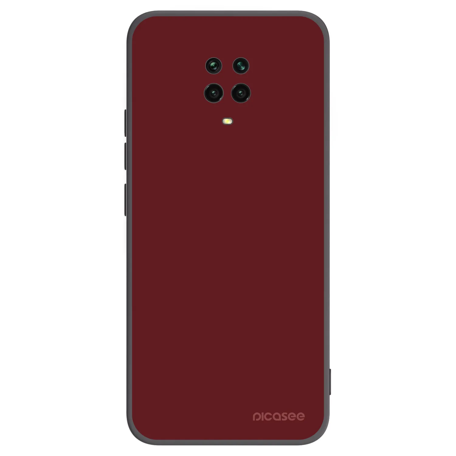 Picasee husă neagră din silicon pentru Xiaomi Redmi Note 9 Pro - Red Bliss