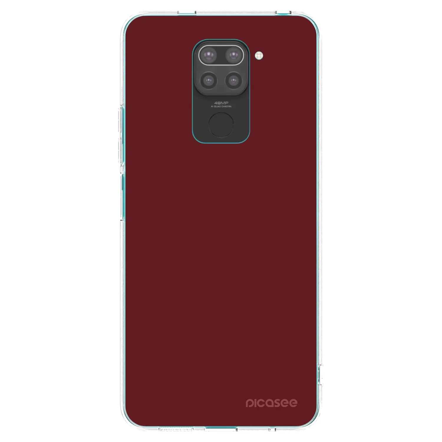 Picasee husă neagră din silicon pentru Xiaomi Redmi Note 9 - Red Bliss