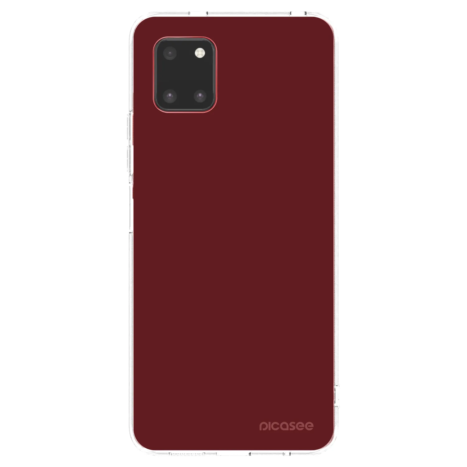 Picasee husă transparentă din silicon pentru Samsung Galaxy Note 10 Lite N770F - Red Bliss