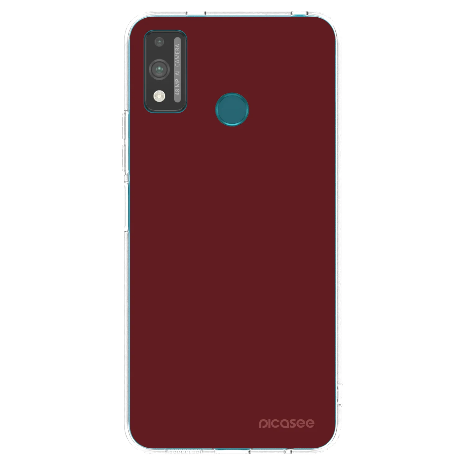 Picasee husă transparentă din silicon pentru Honor 9X Lite - Red Bliss