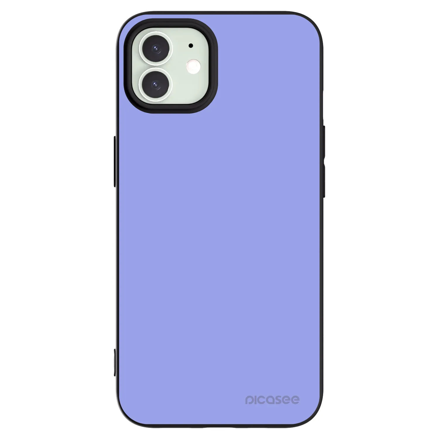 Picasee husă neagră din silicon pentru Apple iPhone 12 Pro - Sky Whisper