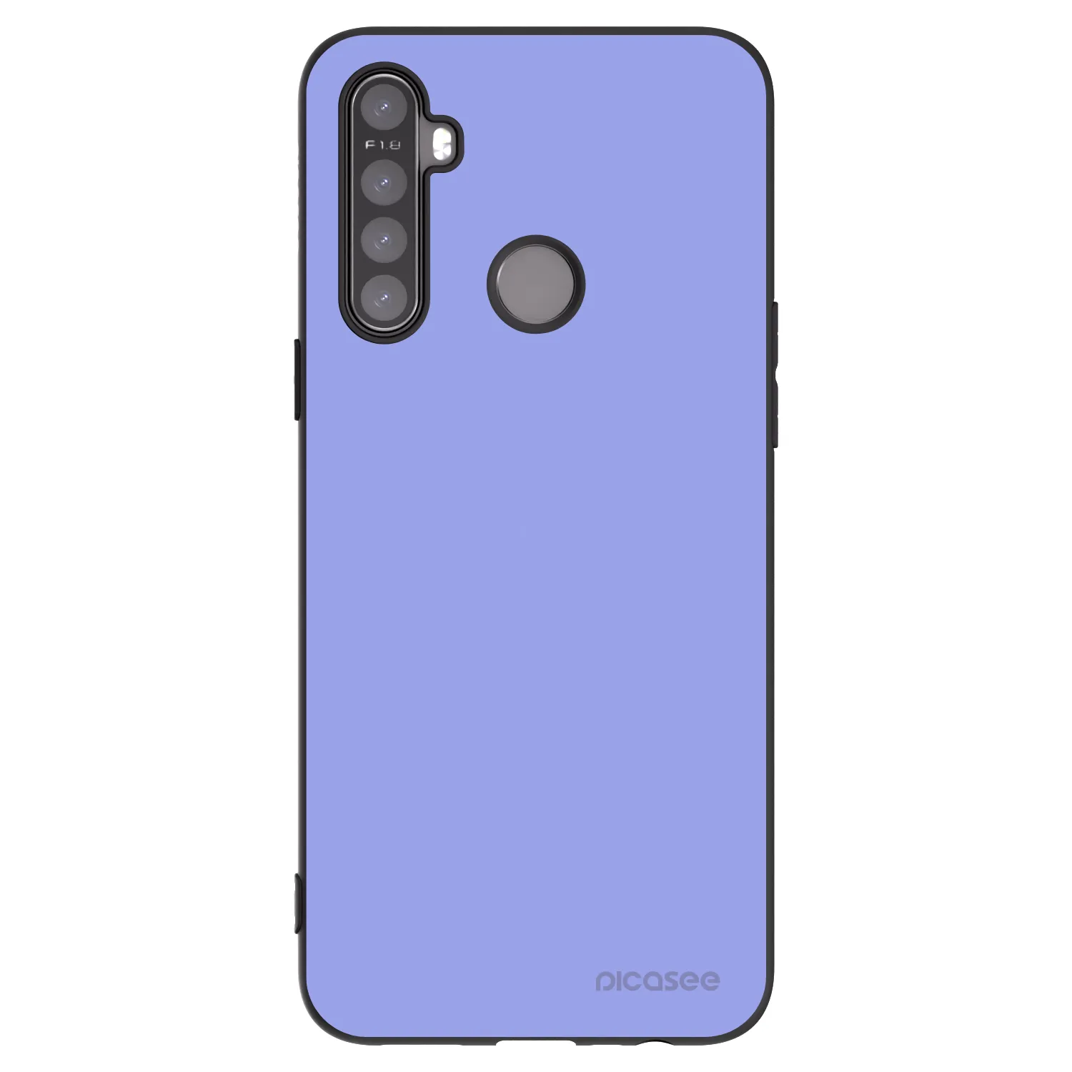 Picasee husă neagră din silicon pentru Realme 5 - Sky Whisper