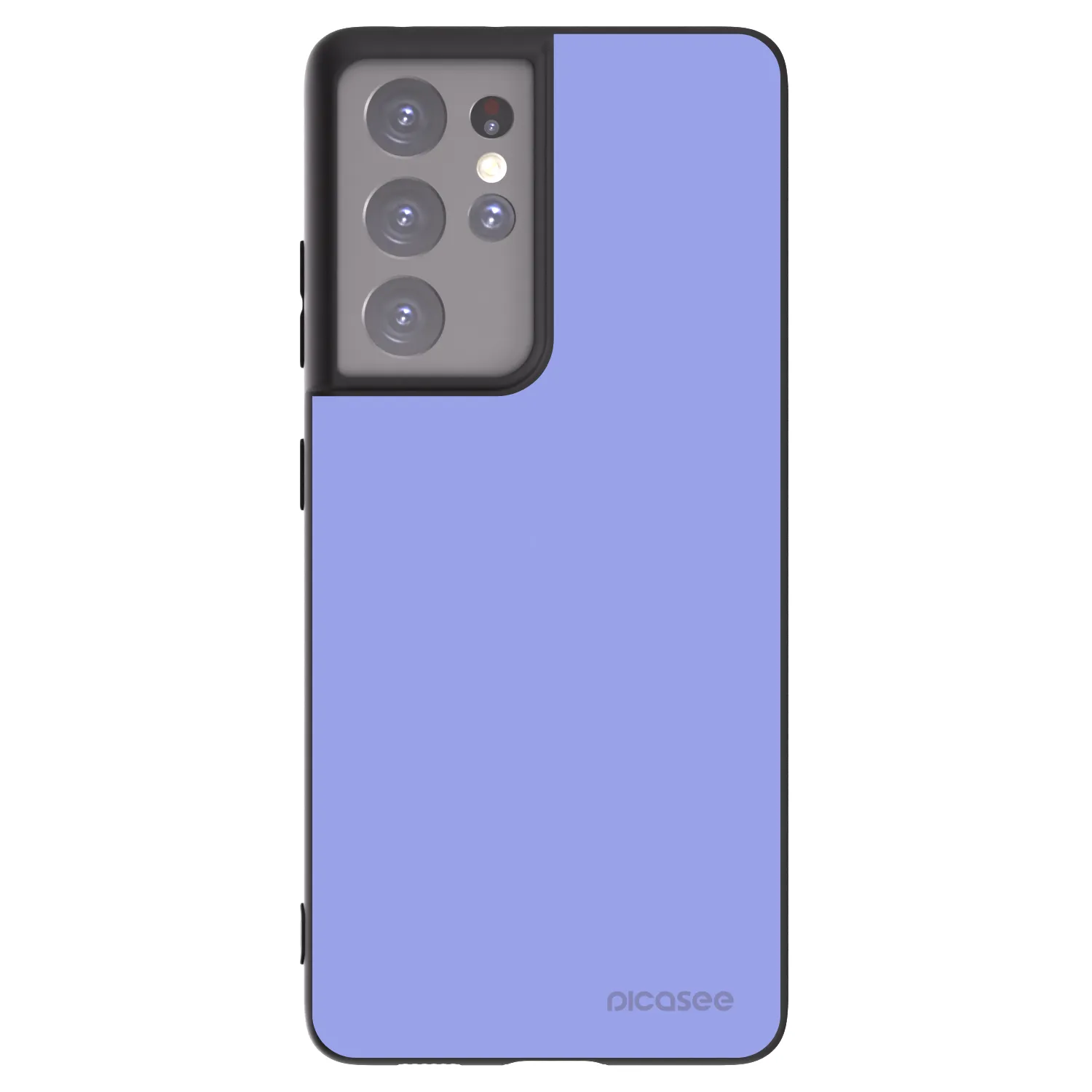 Picasee husă neagră din silicon pentru Samsung Galaxy S21 Ultra 5G G998B - Sky Whisper