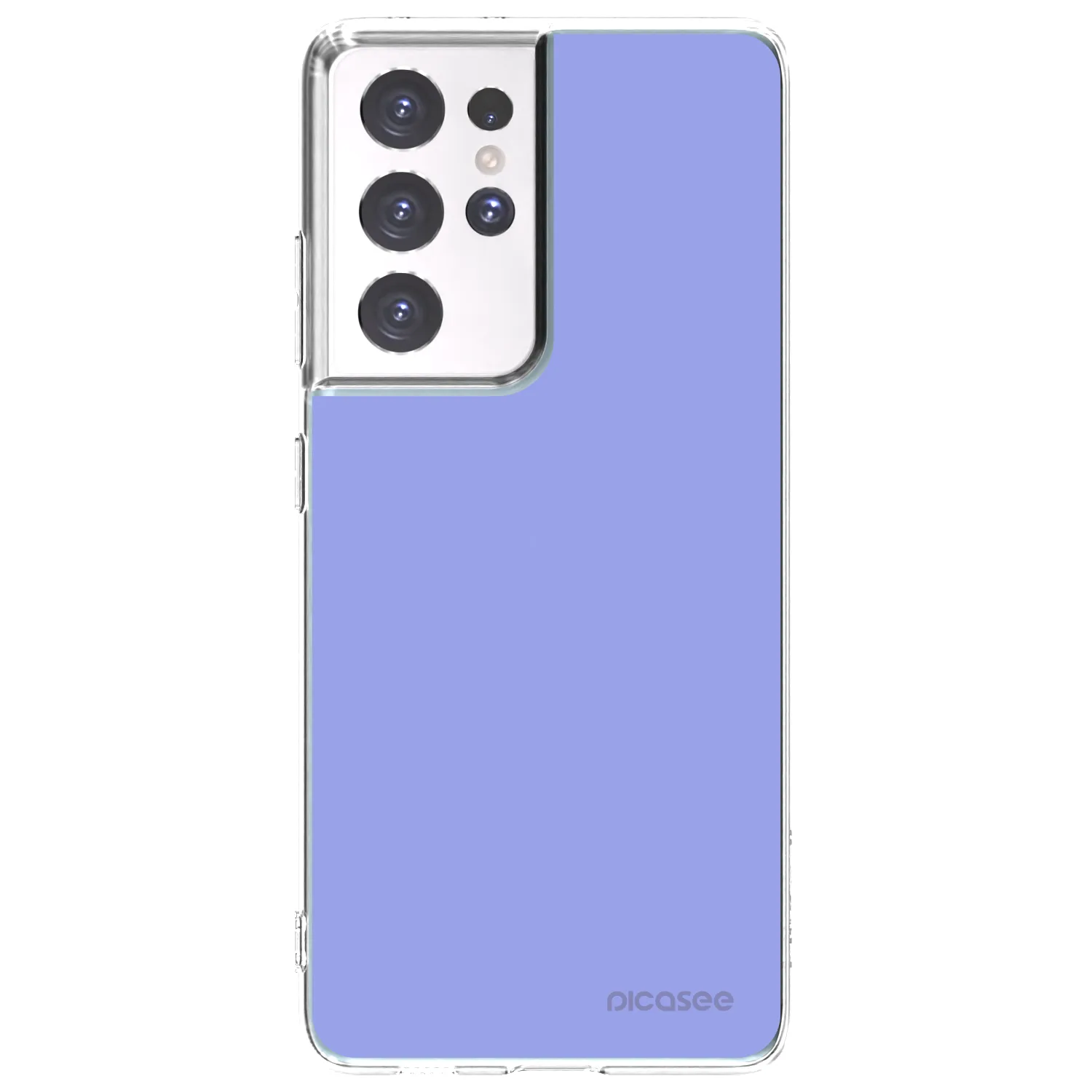 Picasee husă transparentă din silicon pentru Samsung Galaxy S21 Ultra 5G G998B - Sky Whisper