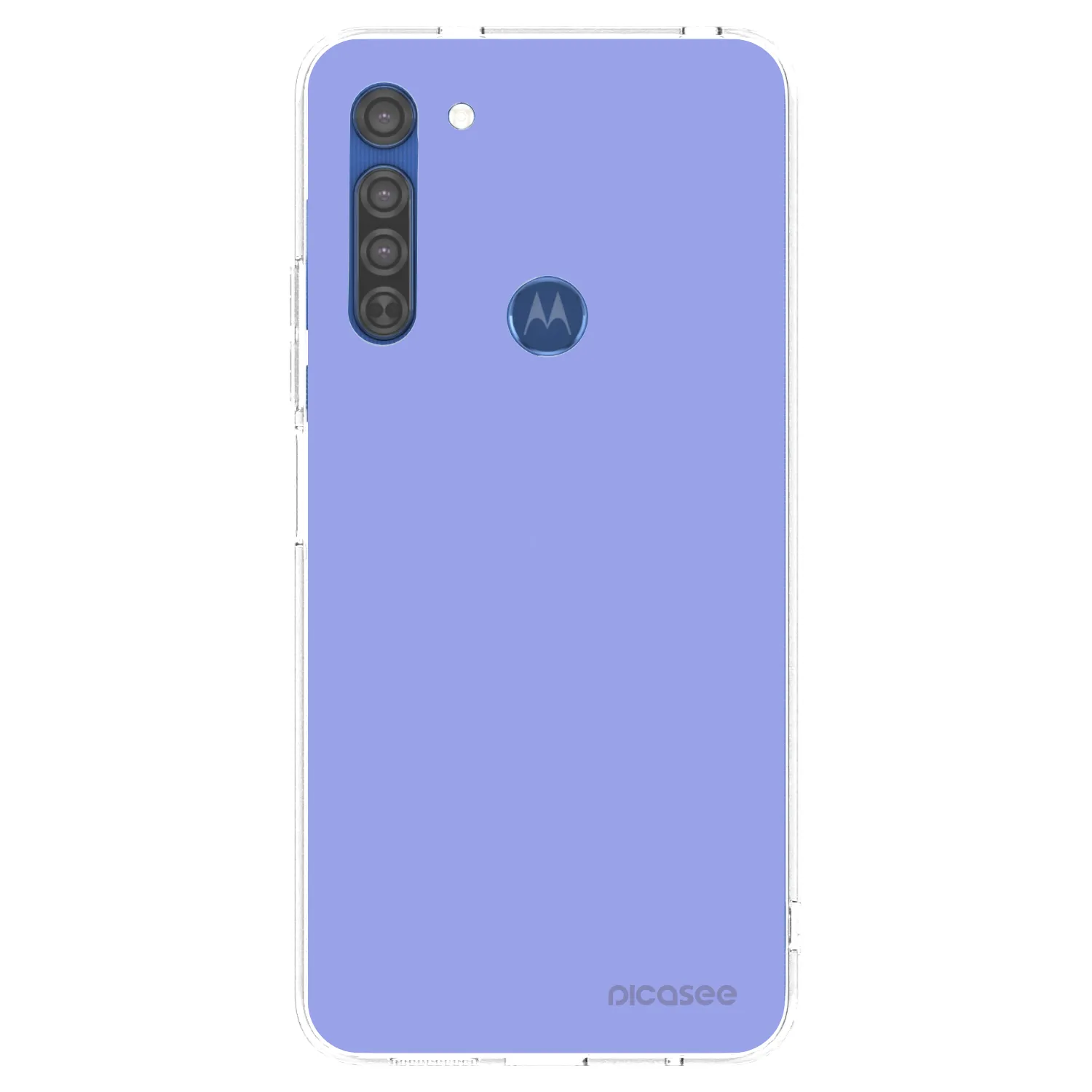 Picasee husă transparentă din silicon pentru Motorola Moto G8 - Sky Whisper
